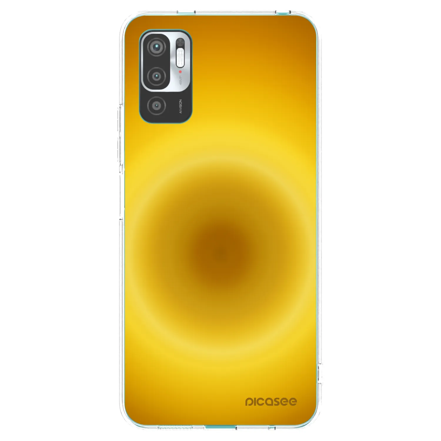 Picasee Xiaomi Redmi Note 10 5G Hülle - Transparentes Silikon - Solar Pulse
