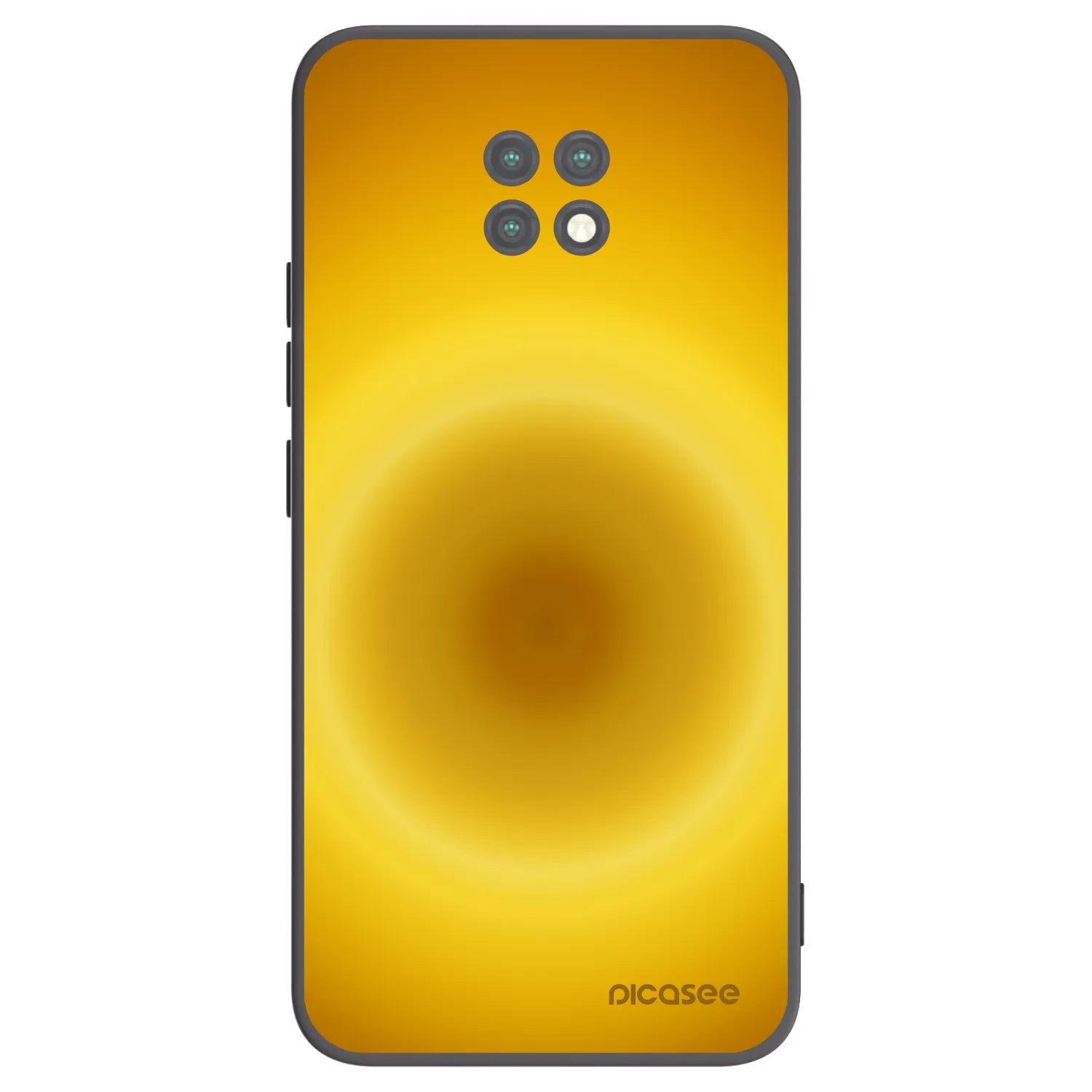Picasee Xiaomi Redmi Note 9T Hülle - Schwarzes Silikon - Solar Pulse
