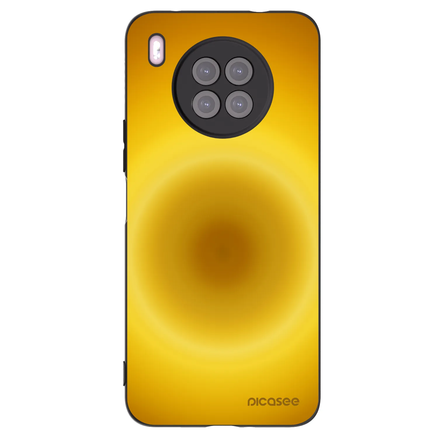 Picasee Huawei Nova 8i Hülle - Schwarzes Silikon - Solar Pulse
