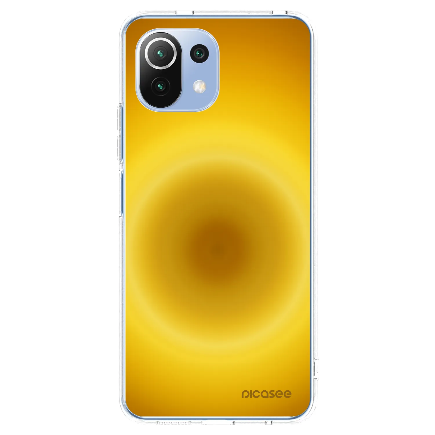 Picasee Xiaomi 11 Lite 5G NE Hülle - Transparentes Silikon - Solar Pulse