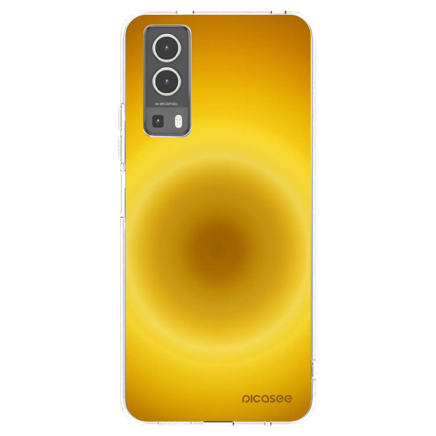 Picasee Vivo Y72 5G Hülle - Transparentes Silikon - Solar Pulse