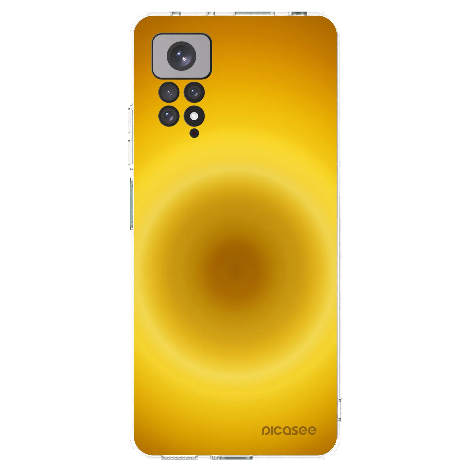 Picasee Xiaomi Redmi Note 11S 4G Hülle - Transparentes Silikon - Solar Pulse