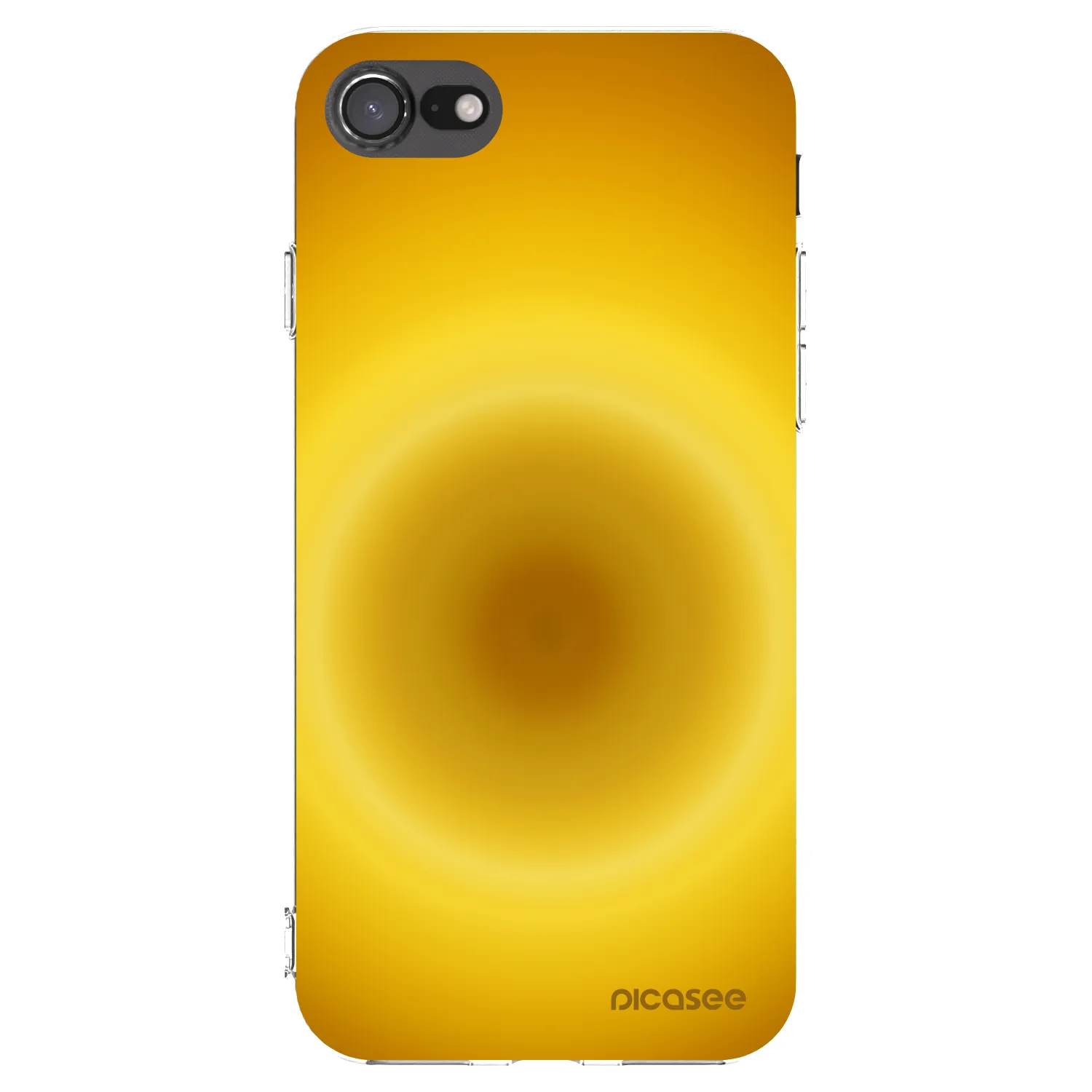 Picasee Apple iPhone SE 2022 Hülle - Transparentes Silikon - Solar Pulse