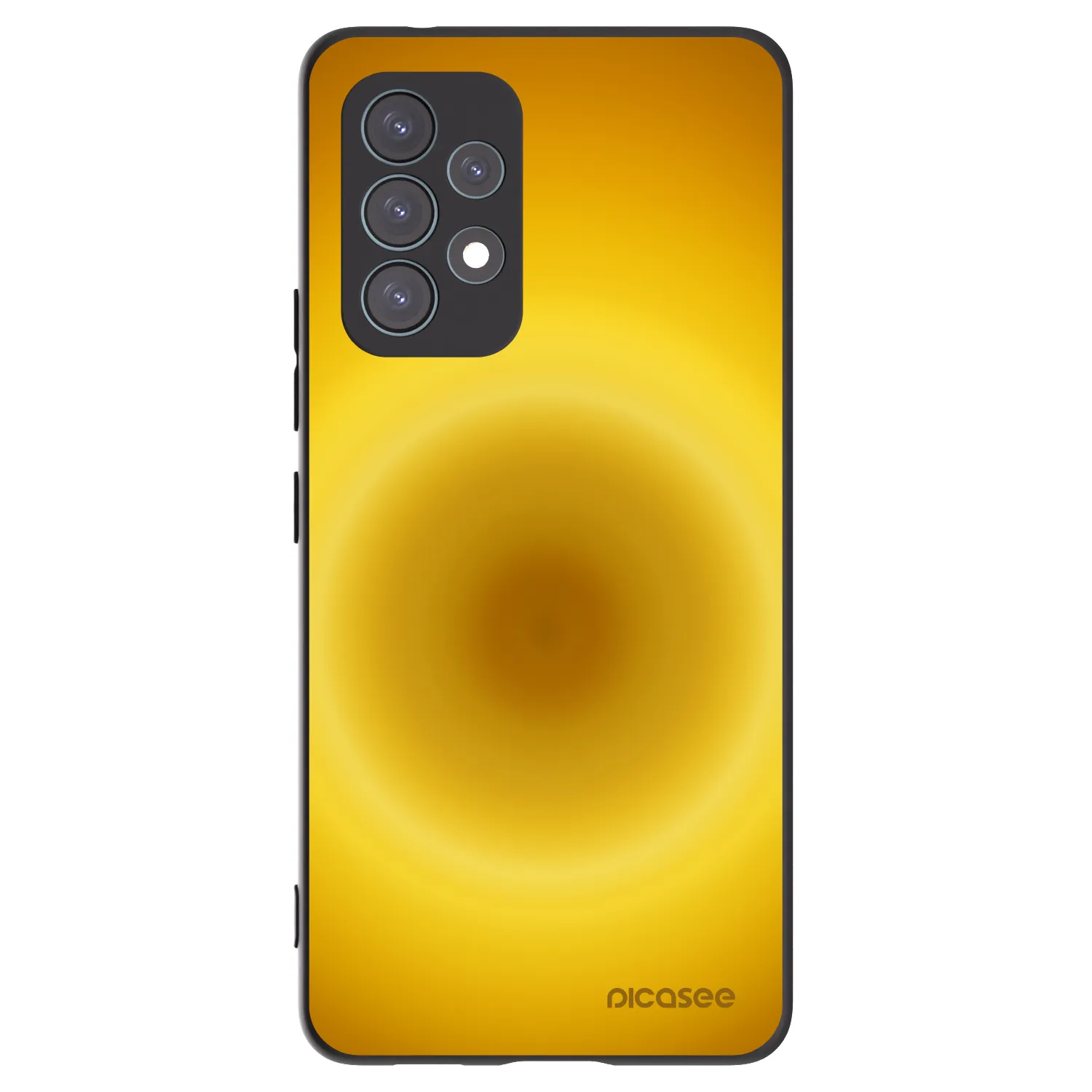 Picasee Samsung Galaxy A53 5G A536 Hülle - Schwarzes Silikon - Solar Pulse