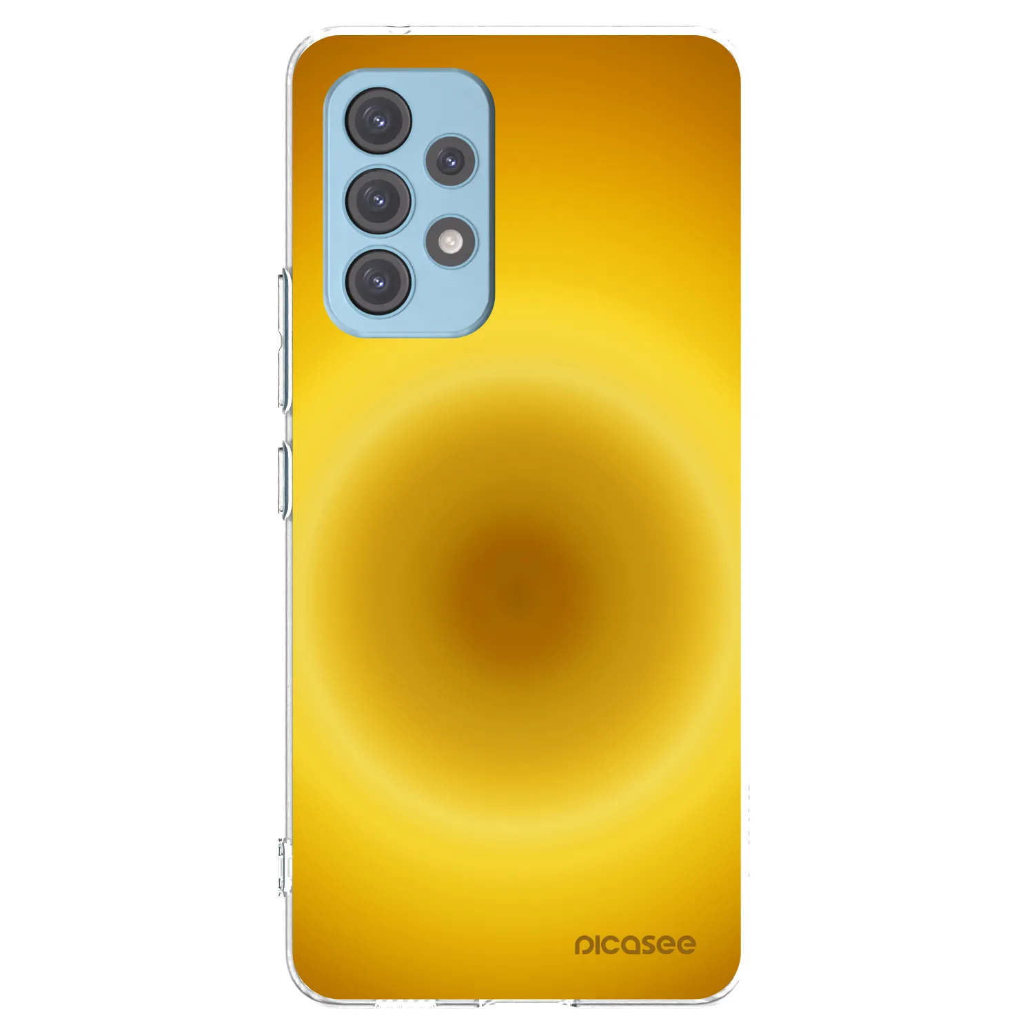 Picasee Samsung Galaxy A53 5G A536 Hülle - Transparentes Silikon - Solar Pulse