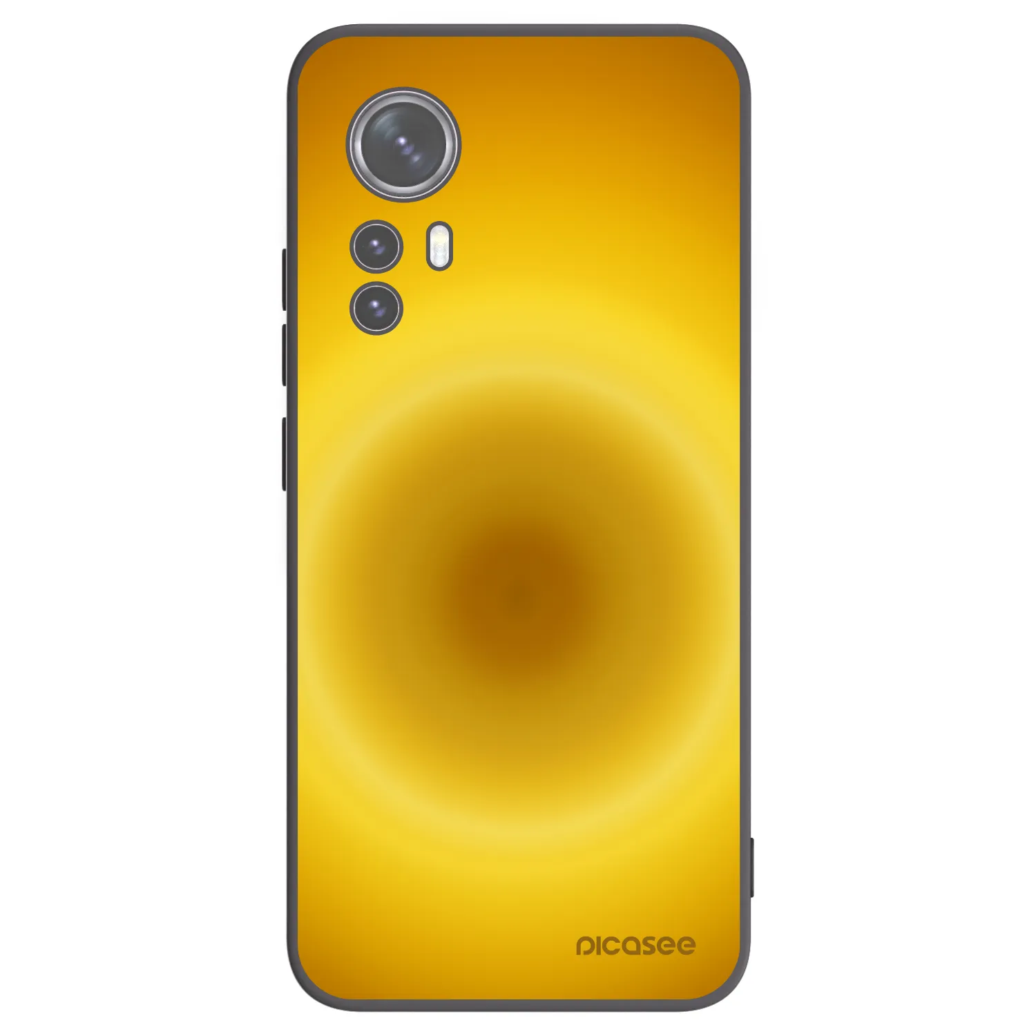 Picasee Xiaomi 12 Hülle - Schwarzes Silikon - Solar Pulse