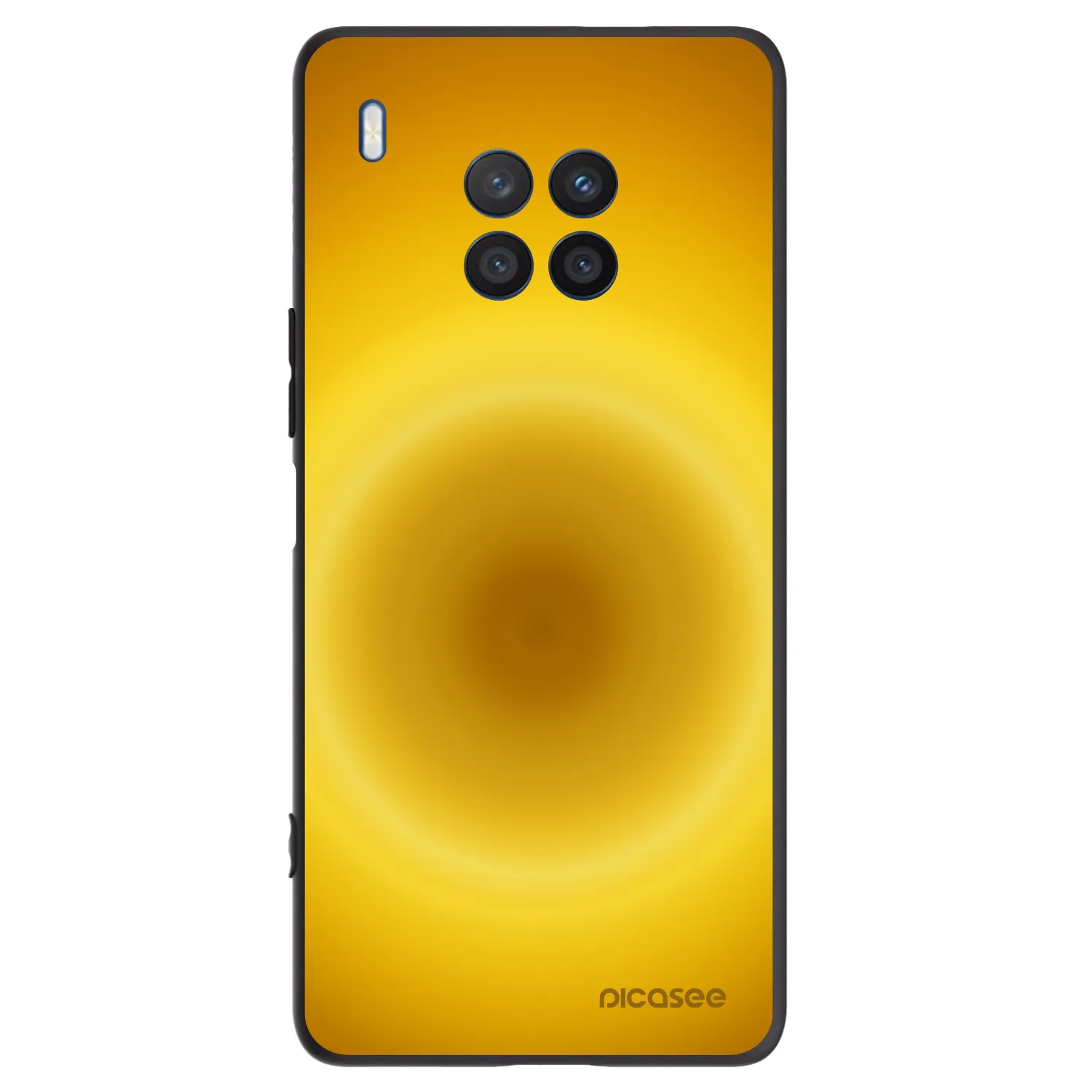 Picasee Honor 50 Lite Hülle - Schwarzes Silikon - Solar Pulse