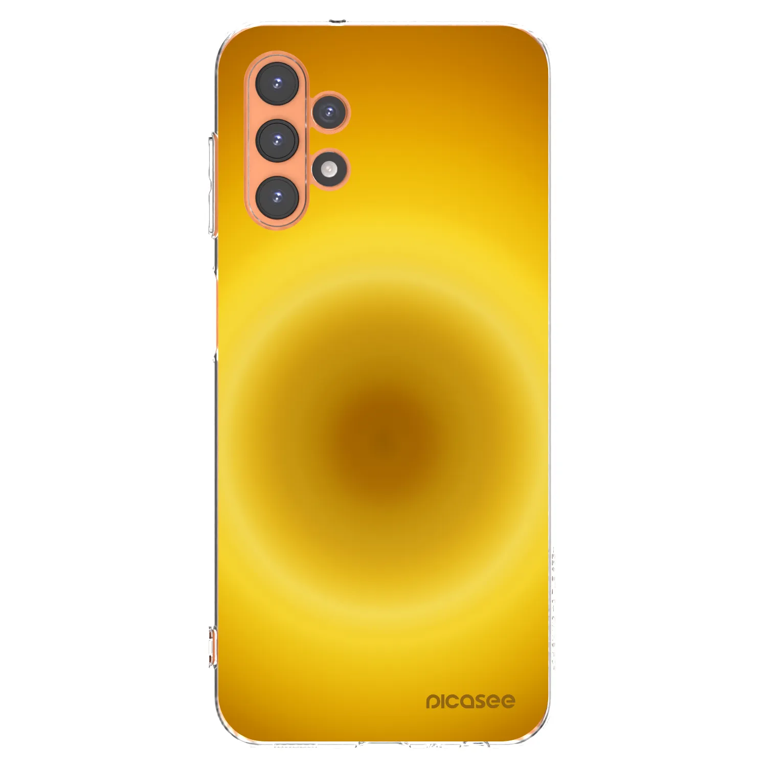 Picasee Samsung Galaxy A13 4G A135 Hülle - Transparentes Silikon - Solar Pulse