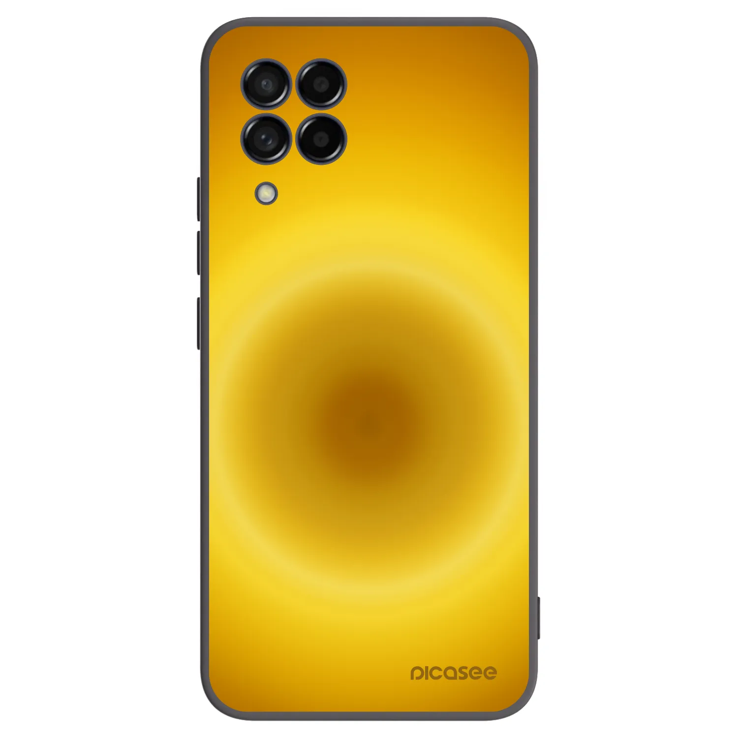 Picasee Samsung Galaxy M53 5G Hülle - Schwarzes Silikon - Solar Pulse