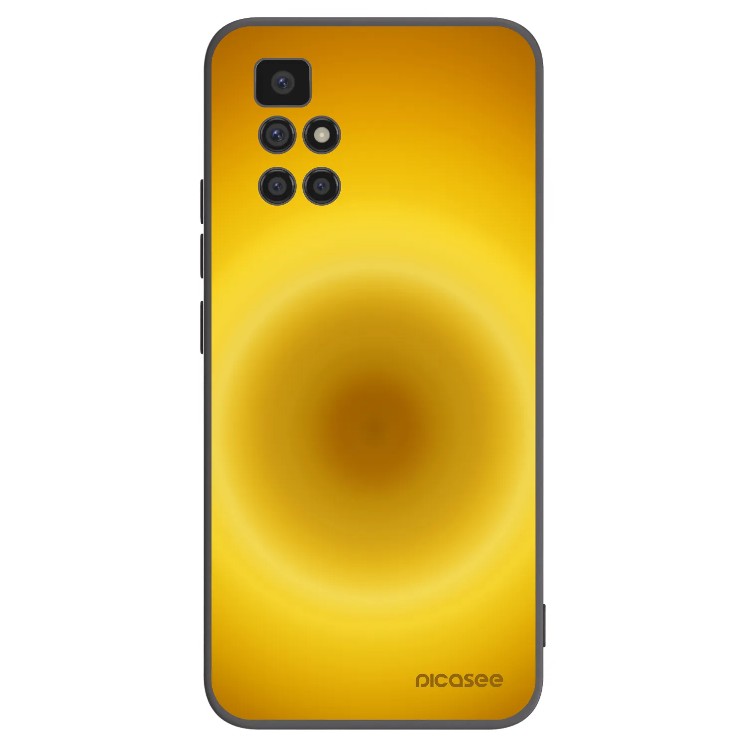 Picasee Xiaomi Redmi 10 (2022) Hülle - Schwarzes Silikon - Solar Pulse