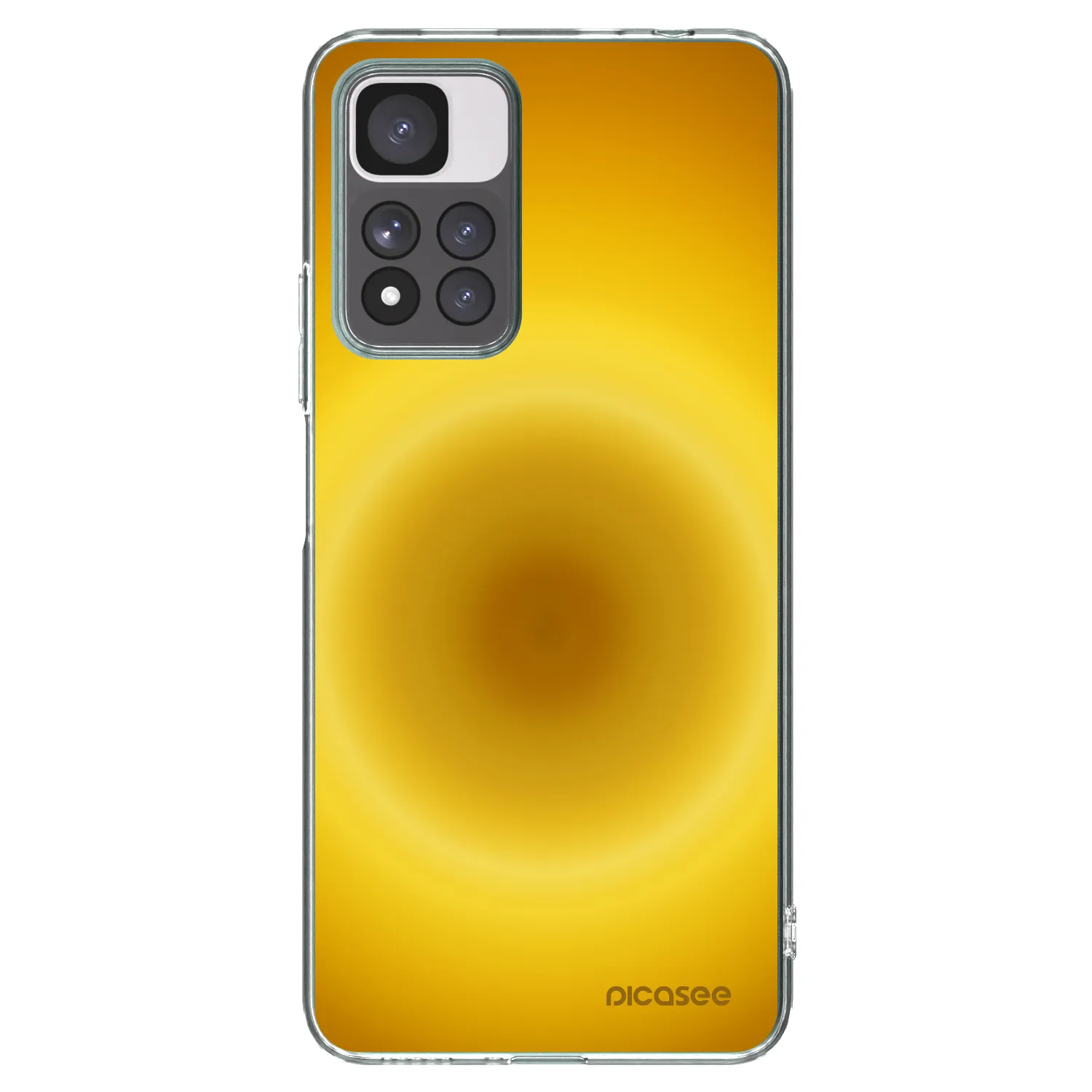 Picasee Xiaomi Redmi Note 11 Pro+ 5G Hülle - Transparentes Silikon - Solar Pulse