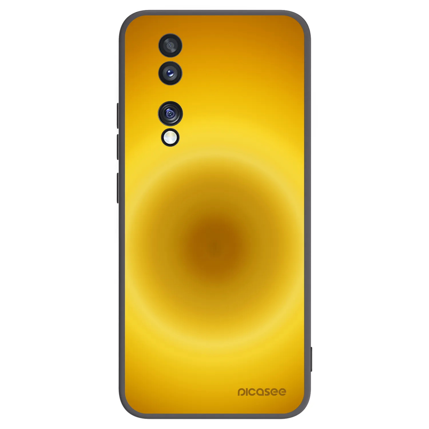 Picasee Honor 70 Hülle - Schwarzes Silikon - Solar Pulse