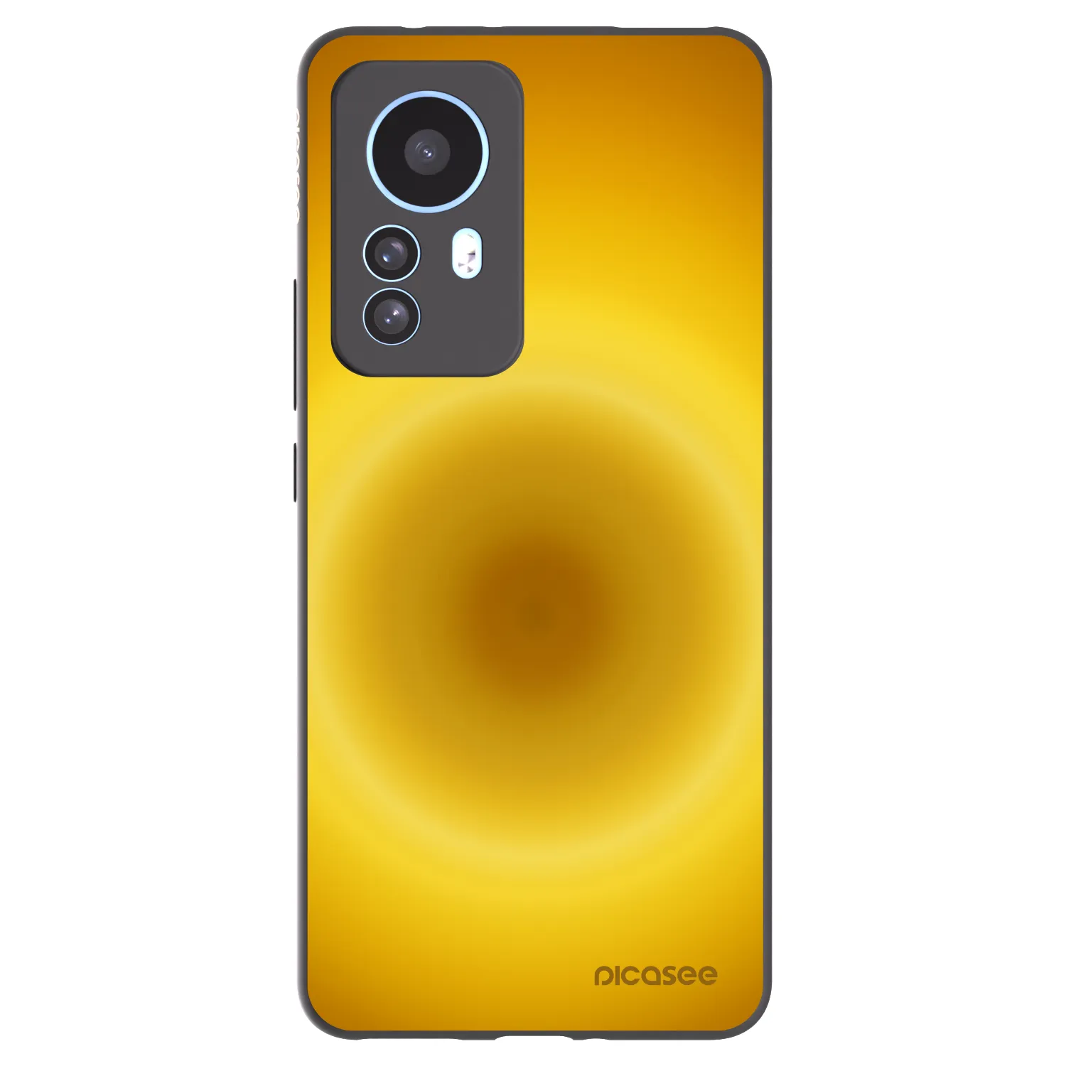 Picasee Xiaomi 12T Hülle - Schwarzes Silikon - Solar Pulse
