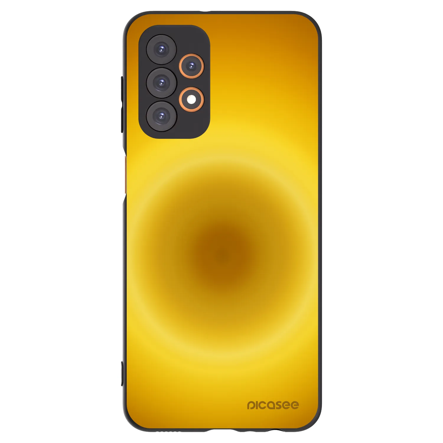 Picasee Samsung Galaxy A23 A235F 4G Hülle - Schwarzes Silikon - Solar Pulse