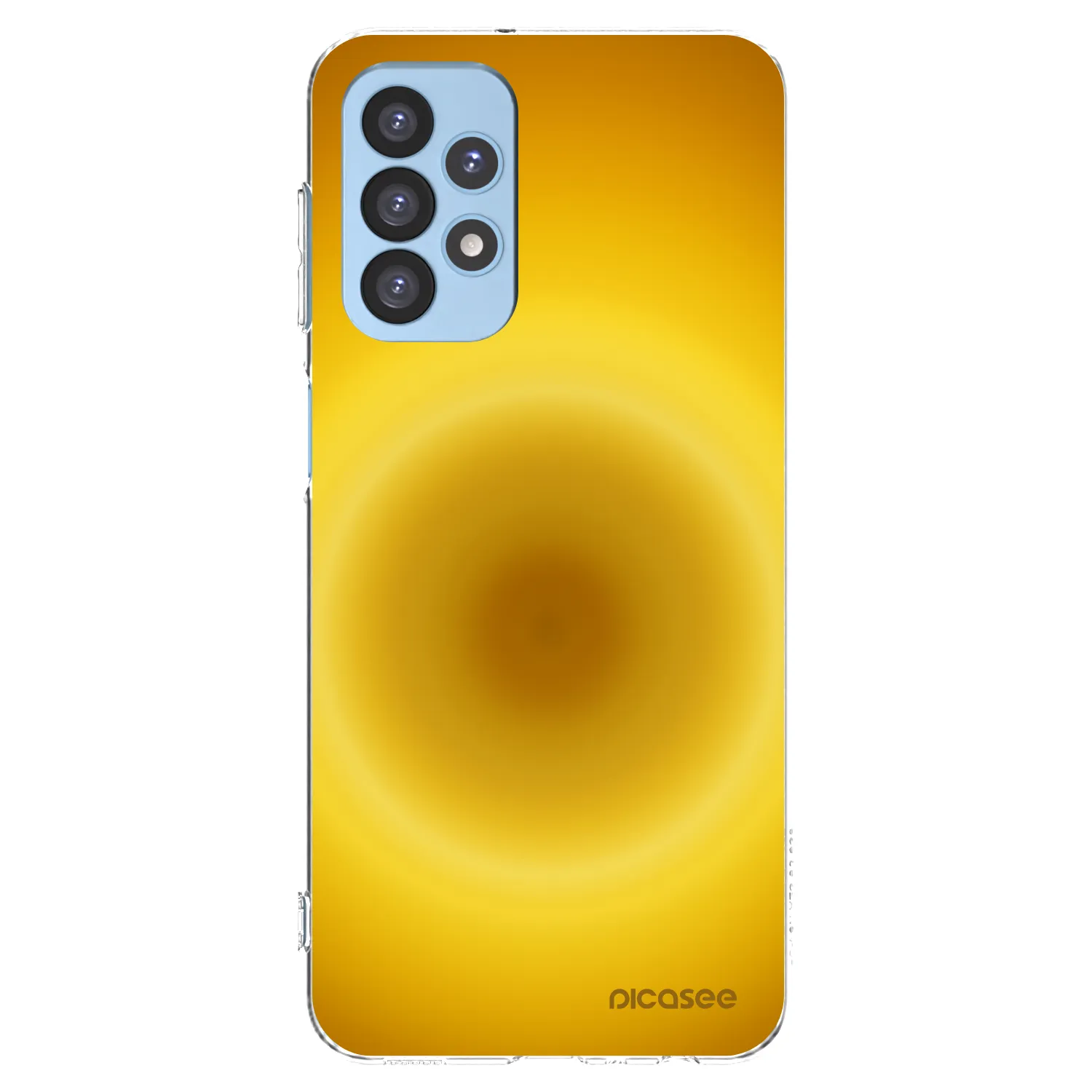 Picasee Samsung Galaxy A23 A235F 4G Hülle - Transparentes Silikon - Solar Pulse