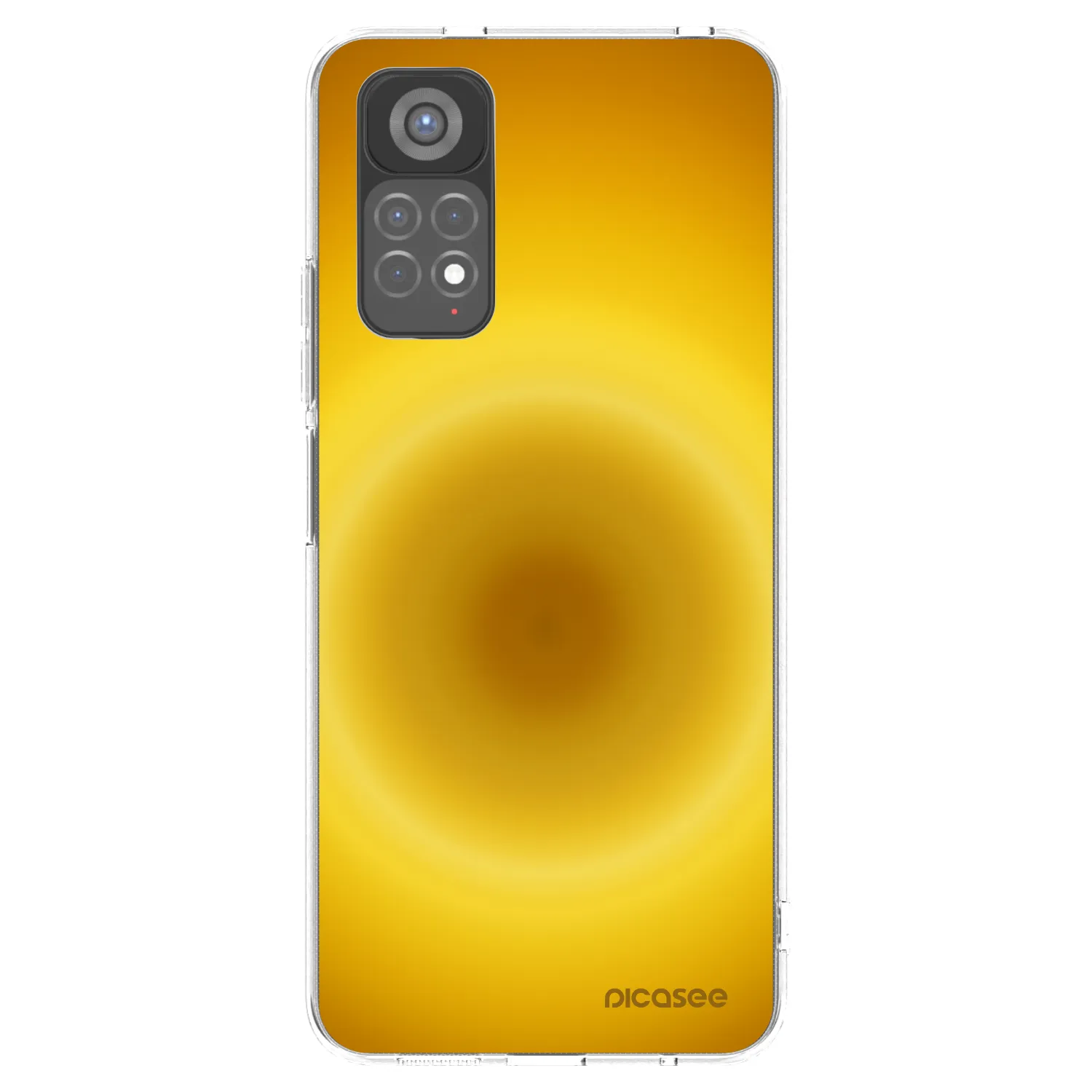 Picasee Xiaomi Redmi Note 11S 5G Hülle - Transparentes Silikon - Solar Pulse
