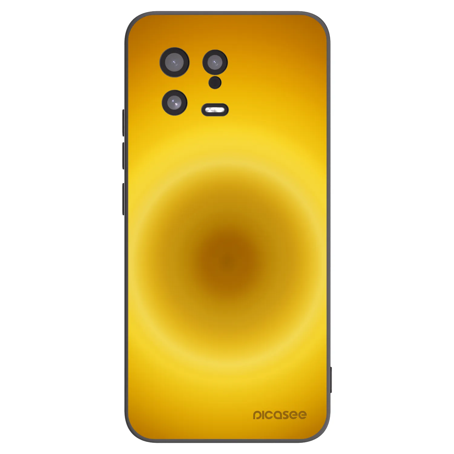 Picasee Xiaomi 13 Hülle - Schwarzes Silikon - Solar Pulse