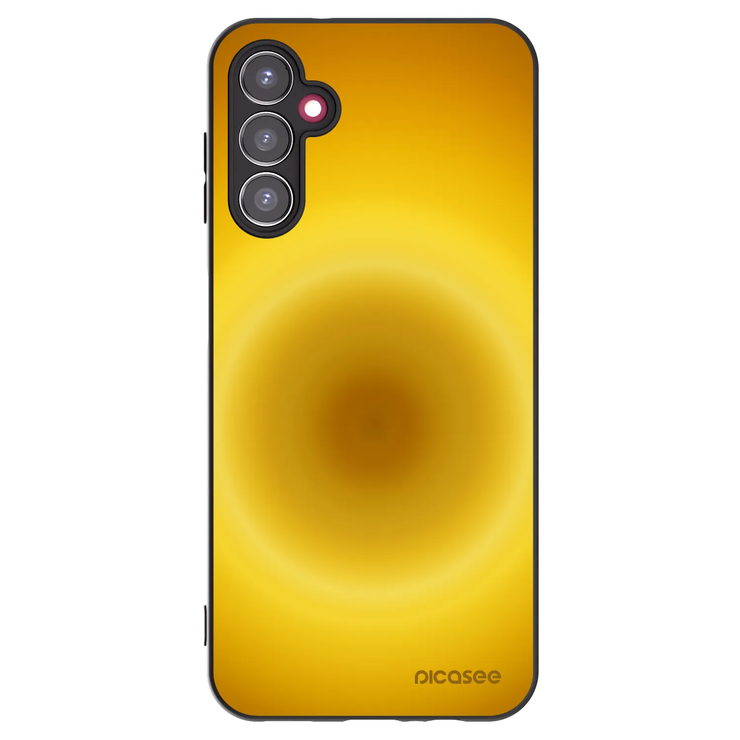 Picasee Samsung Galaxy A14 5G A146P Hülle - Schwarzes Silikon - Solar Pulse