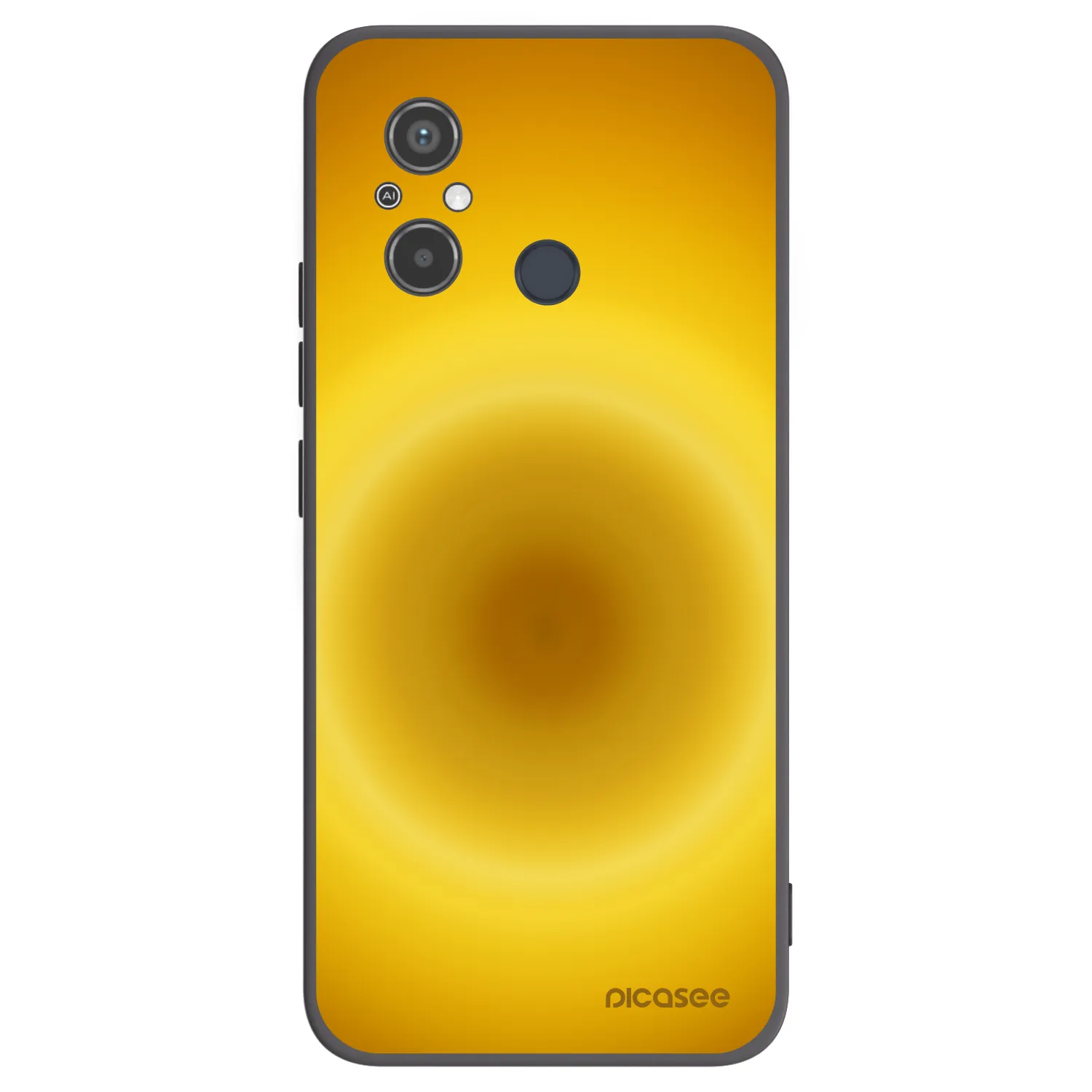 Picasee Xiaomi Redmi 12C Hülle - Schwarzes Silikon - Solar Pulse