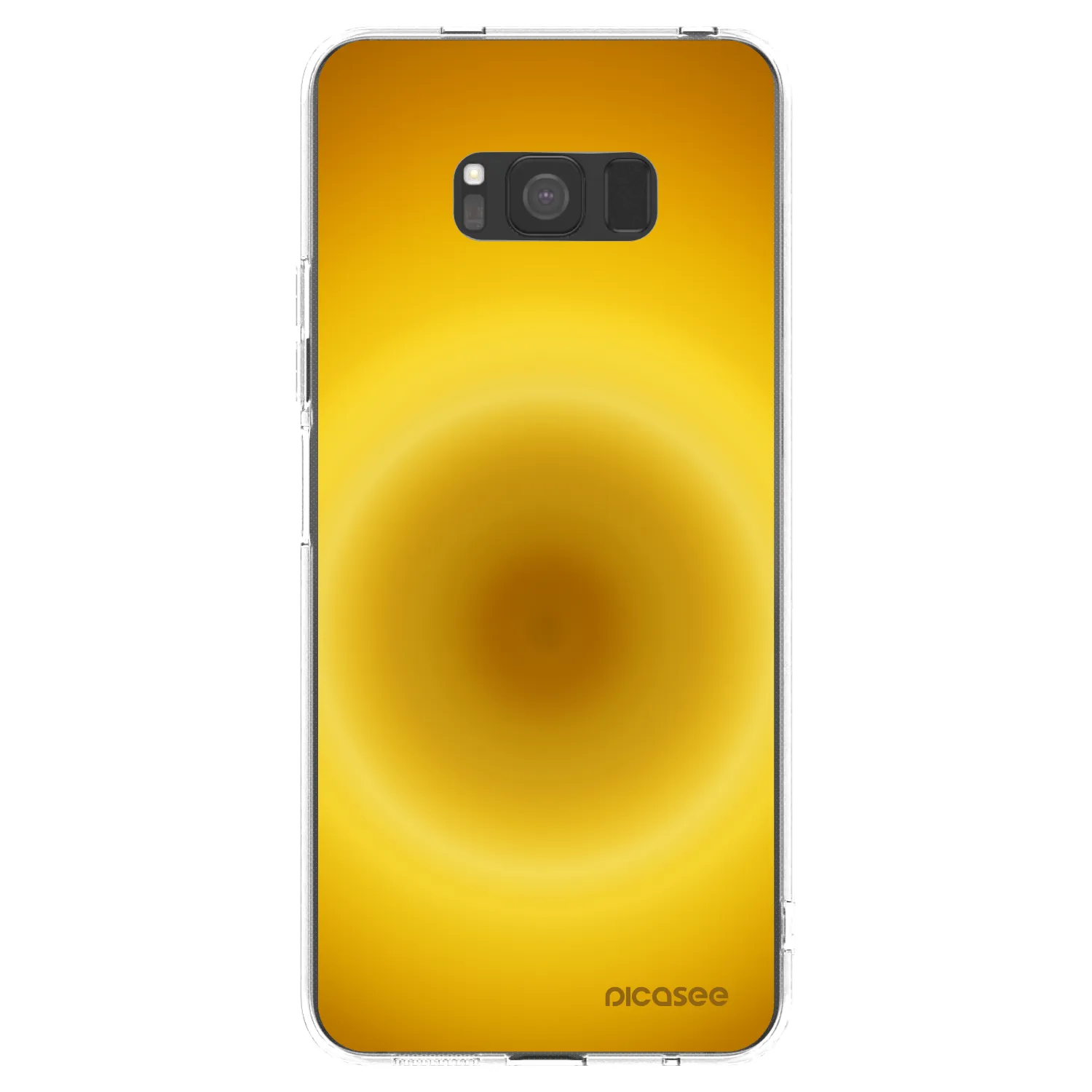 Picasee Samsung Galaxy S8 G950F Hülle - Transparentes Silikon - Solar Pulse
