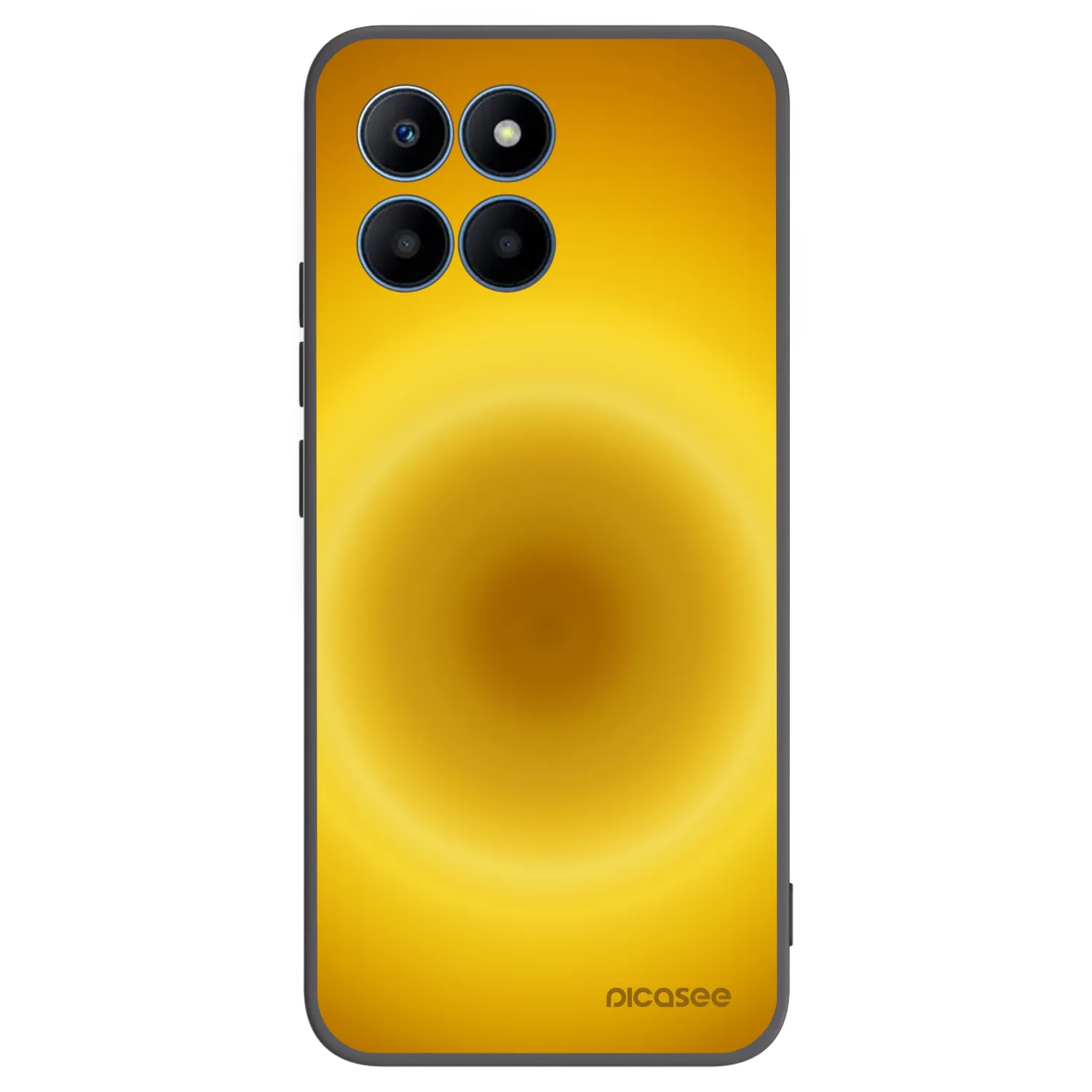 Picasee Honor 70 Lite Hülle - Schwarzes Silikon - Solar Pulse