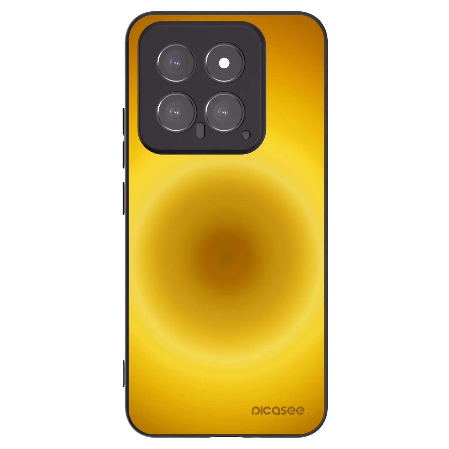 Picasee Xiaomi 14 Hülle - Schwarzes Silikon - Solar Pulse