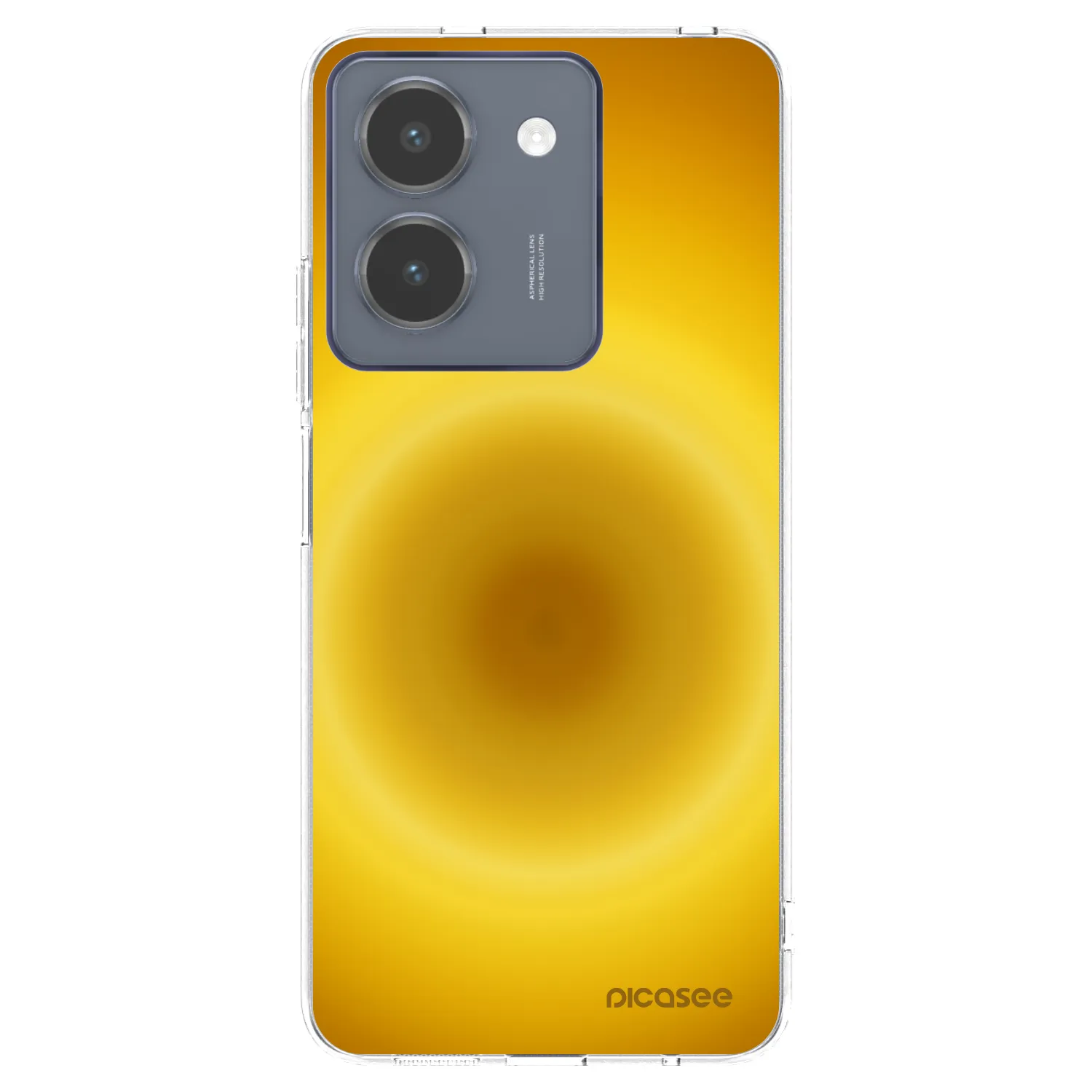 Picasee Vivo Y36 4G Hülle - Transparentes Silikon - Solar Pulse