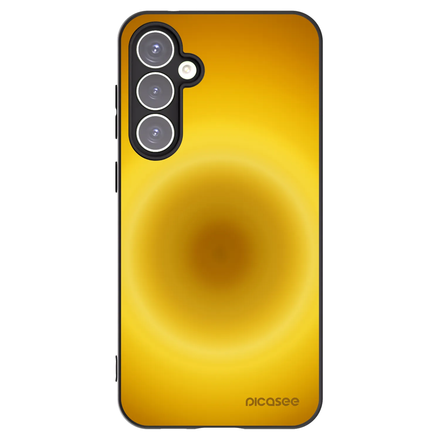 Picasee Samsung Galaxy S23 FE S711B Hülle - Schwarzes Silikon - Solar Pulse
