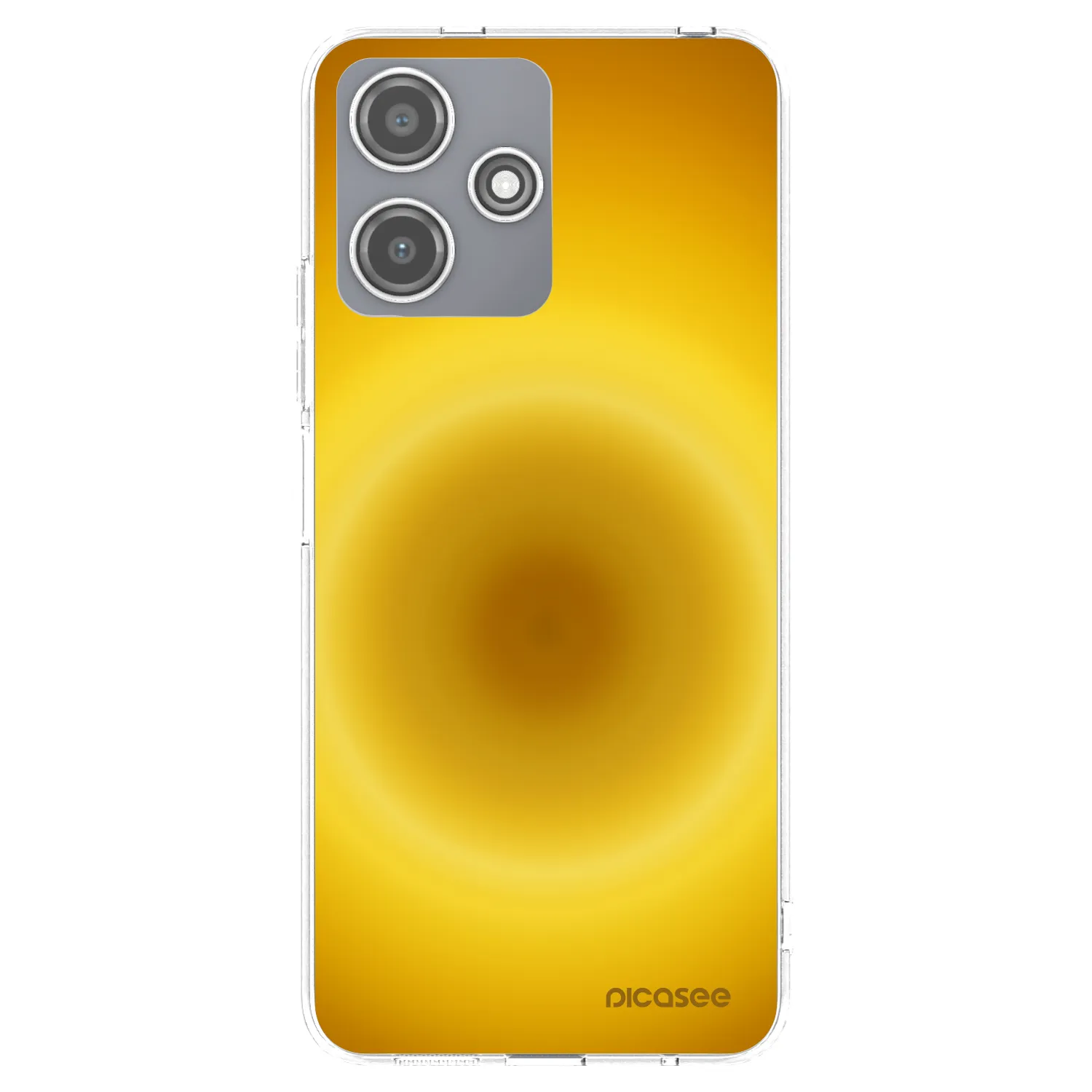 Picasee Xiaomi Redmi 12 5G Hülle - Transparentes Silikon - Solar Pulse