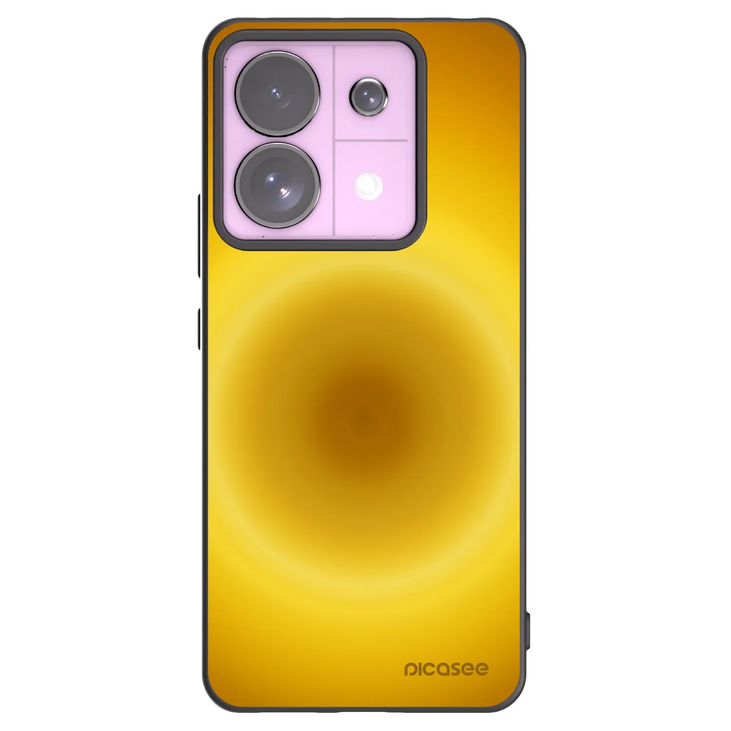 Picasee Xiaomi Redmi Note 13 Pro 5G Hülle - Schwarzes Silikon - Solar Pulse
