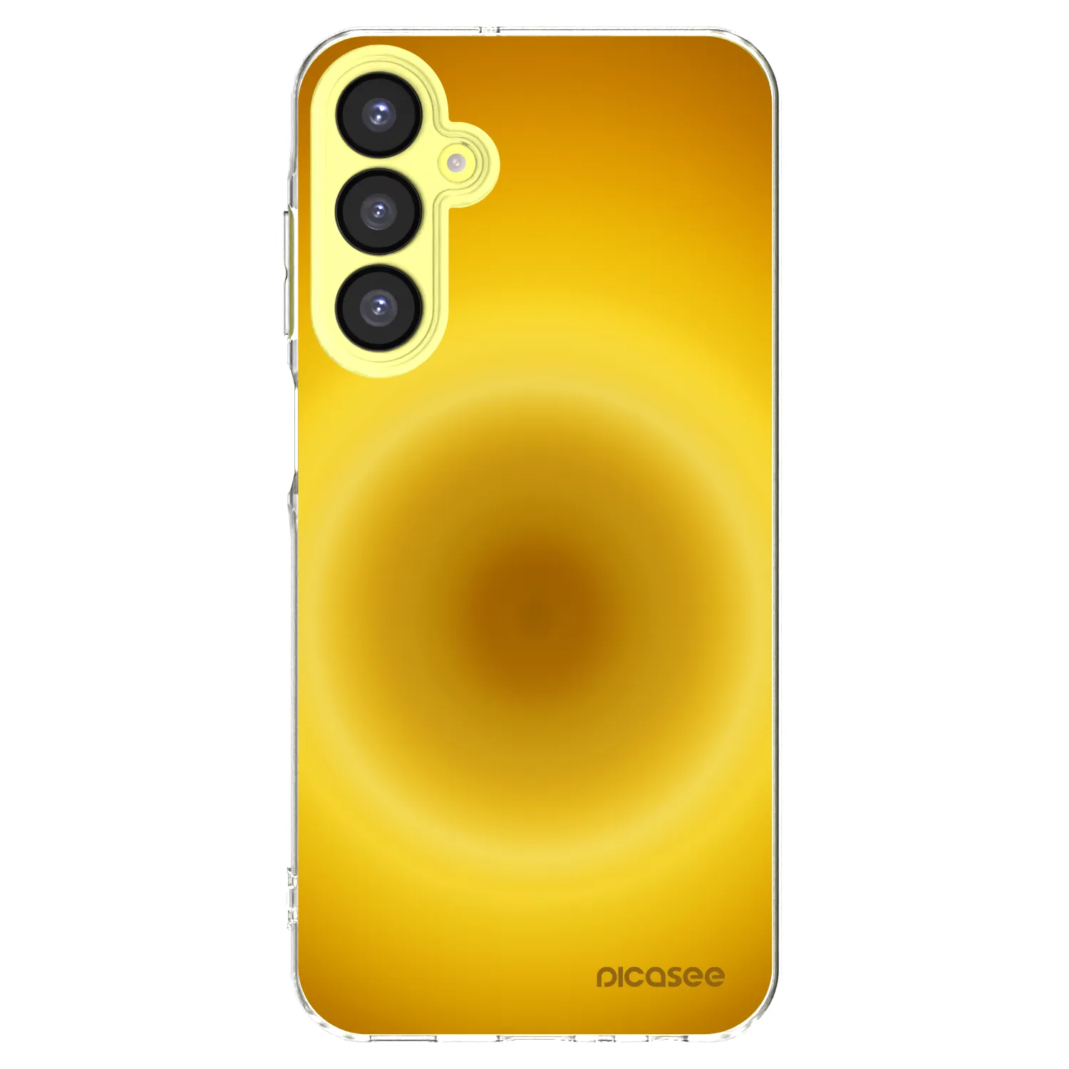 Picasee Samsung Galaxy A25 A256B 5G Hülle - Transparentes Silikon - Solar Pulse