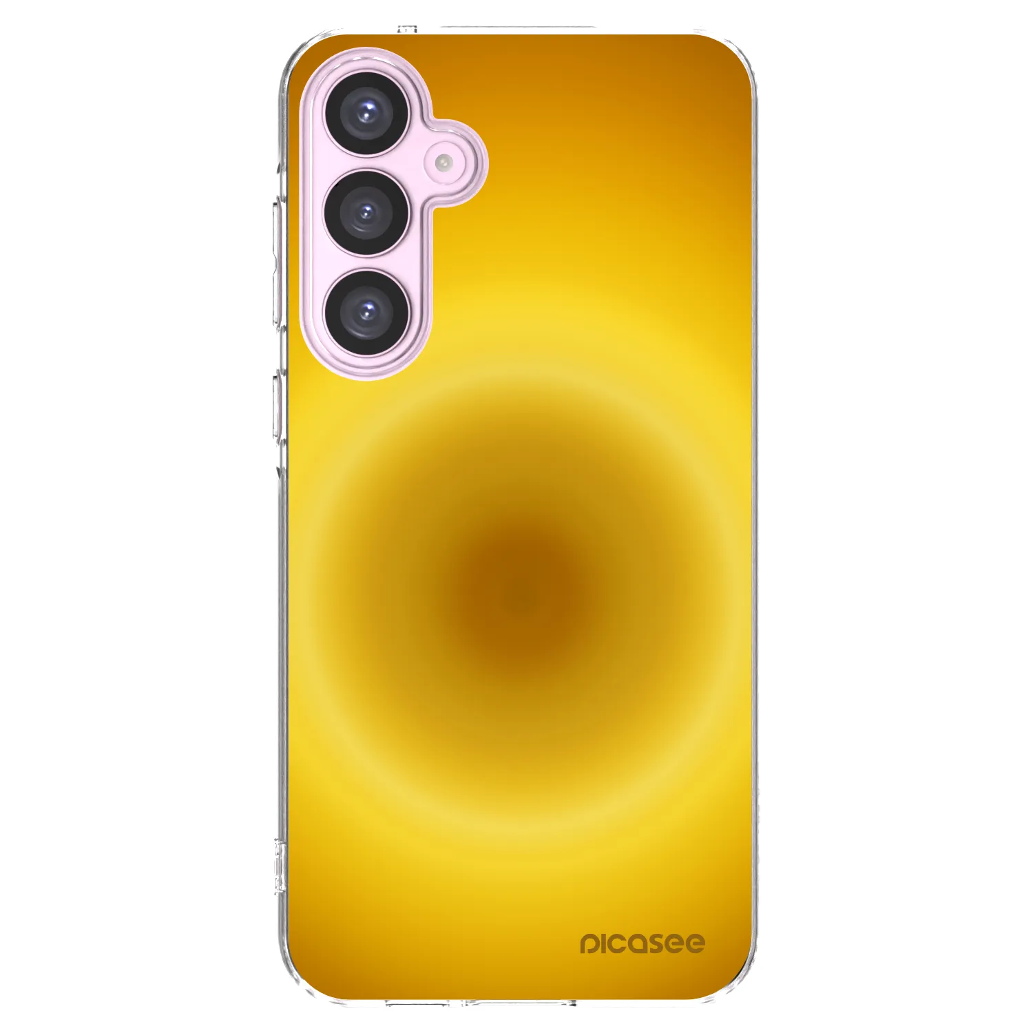 Picasee Samsung Galaxy A55 5G A556B Hülle - Transparentes Silikon - Solar Pulse