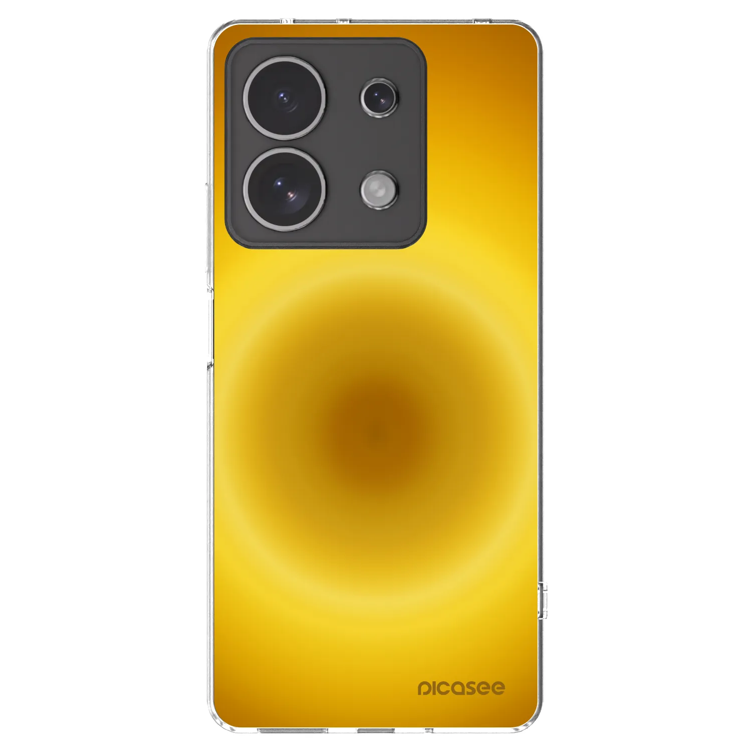 Picasee Xiaomi Redmi Note 13 4G Hülle - Transparentes Silikon - Solar Pulse