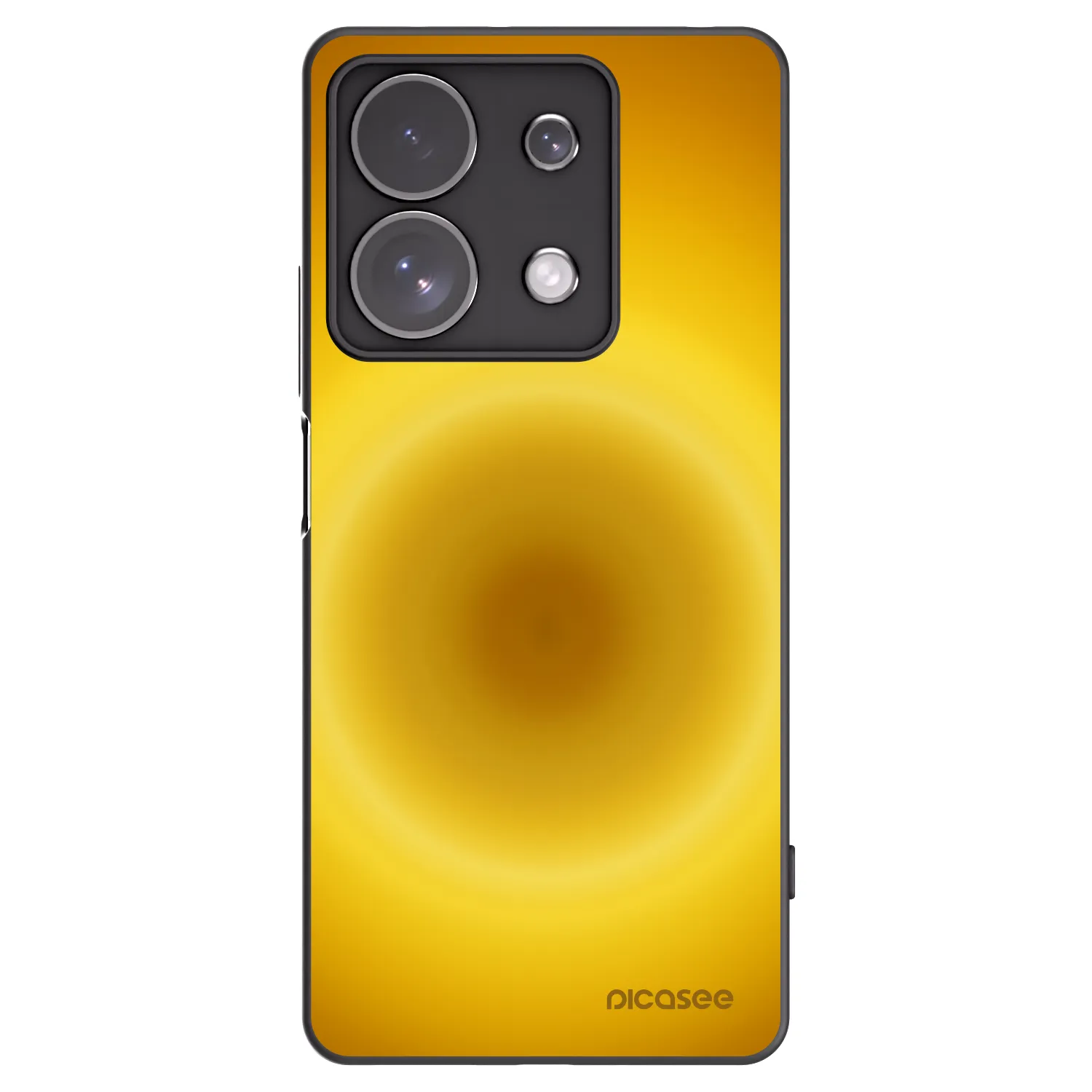 Picasee Xiaomi Redmi Note 13 Pro 4G Hülle - Schwarzes Silikon - Solar Pulse