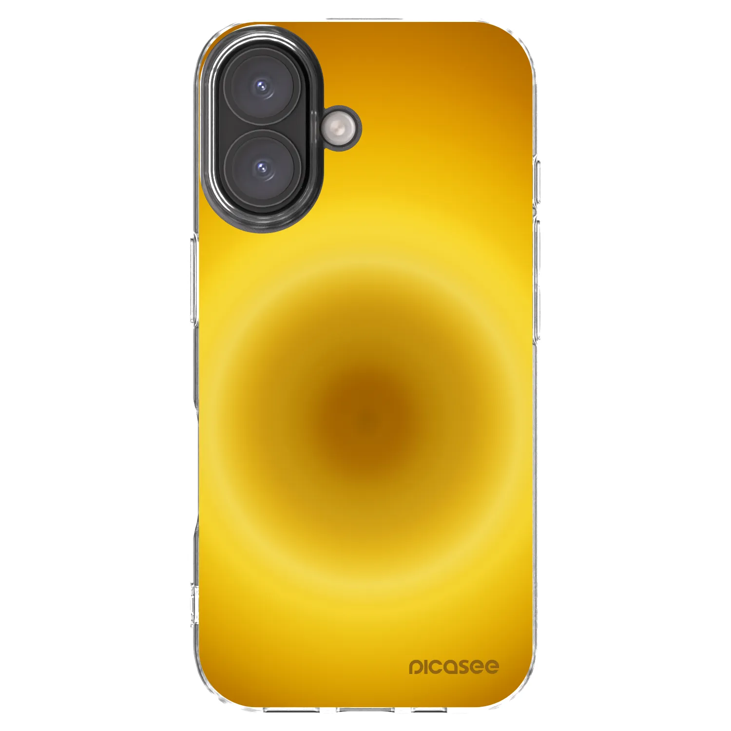 Picasee Apple iPhone 16 Hülle - Transparentes Silikon - Solar Pulse