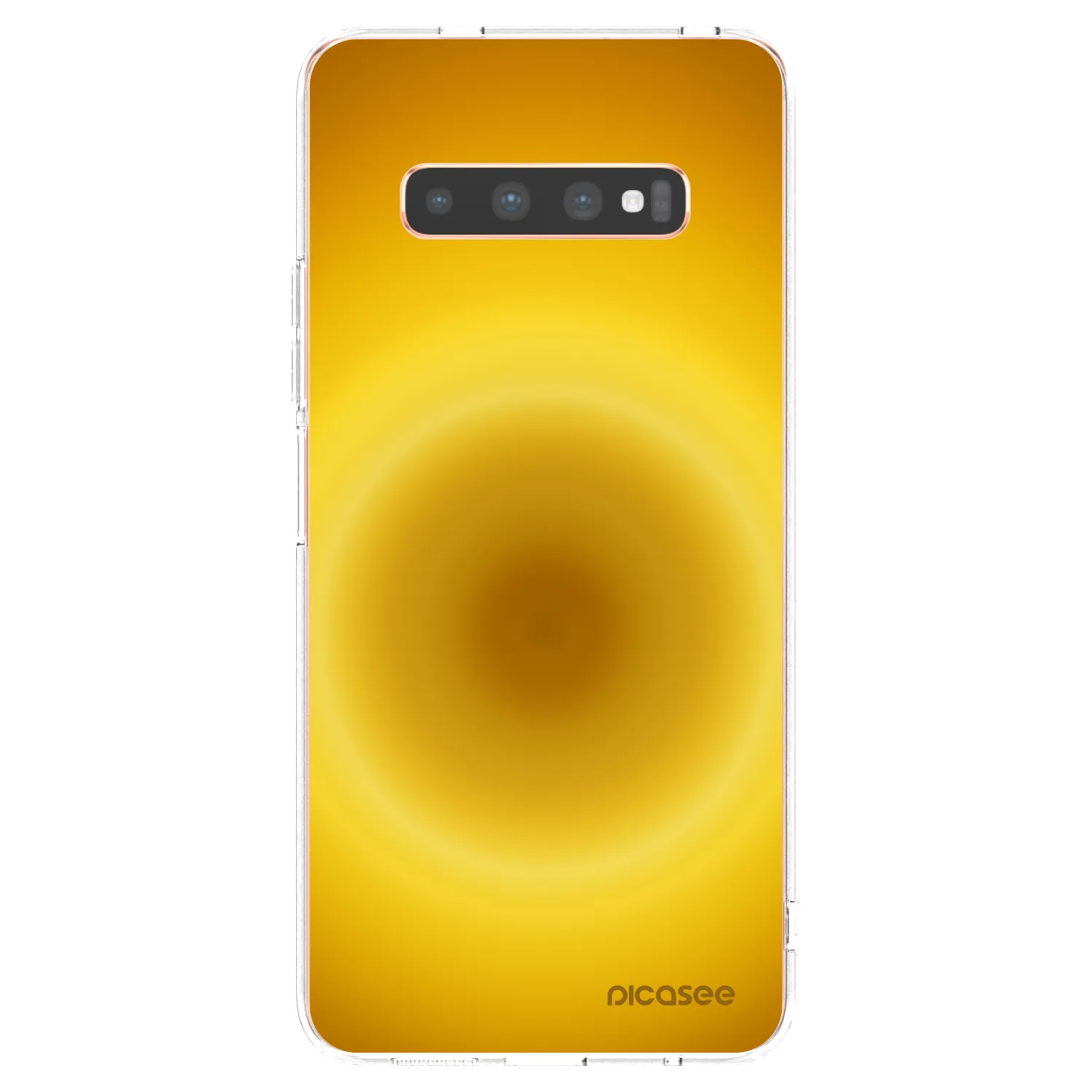 Picasee Samsung Galaxy S10 Plus G975 Hülle - Transparentes Silikon - Solar Pulse