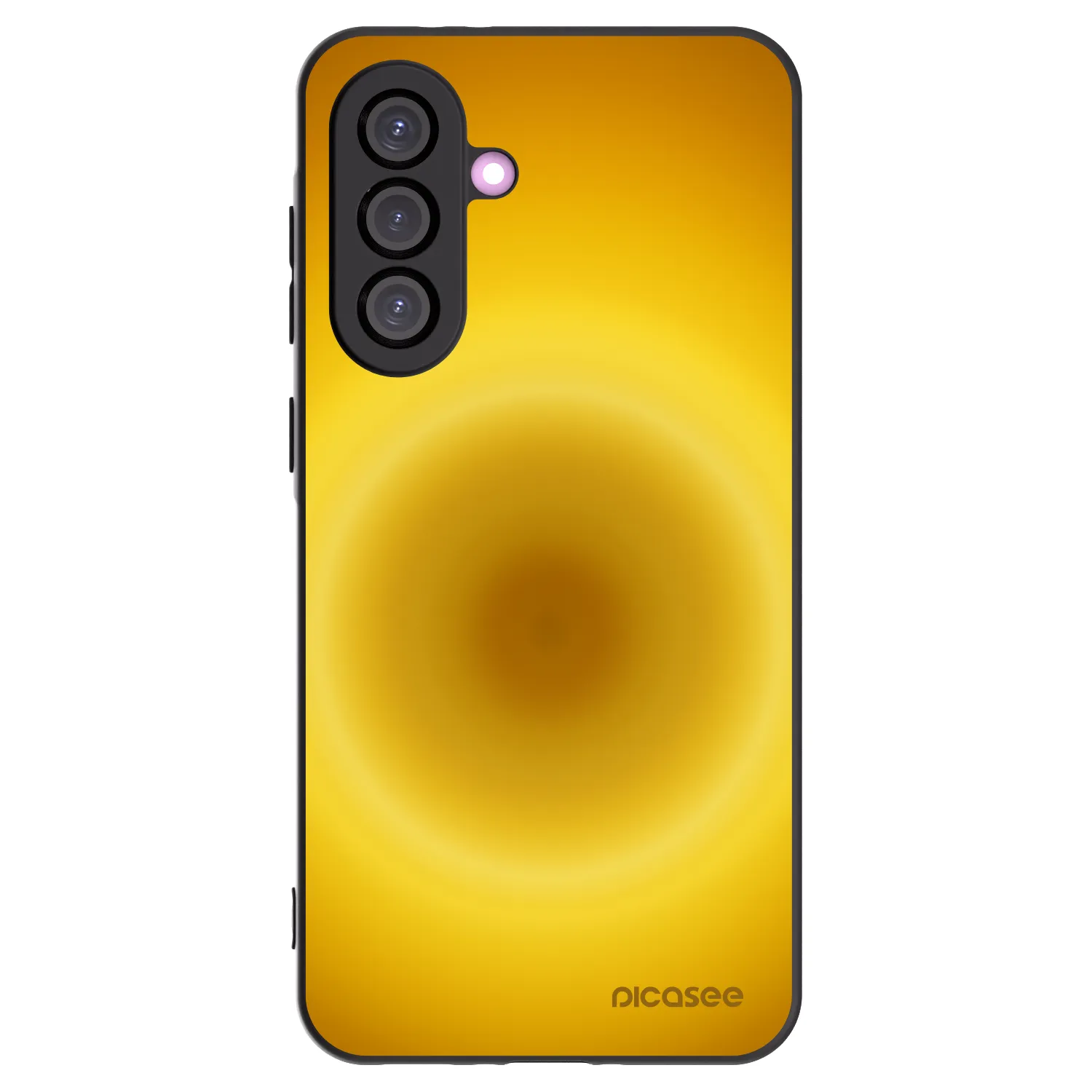 Picasee Samsung Galaxy A36 5G Hülle - Schwarzes Silikon - Solar Pulse
