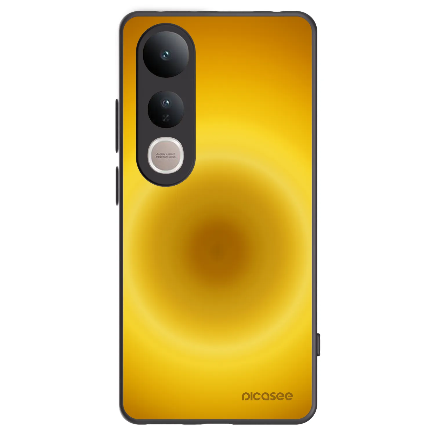 Picasee Vivo V50 Lite 5G Hülle - Schwarzes Silikon - Solar Pulse