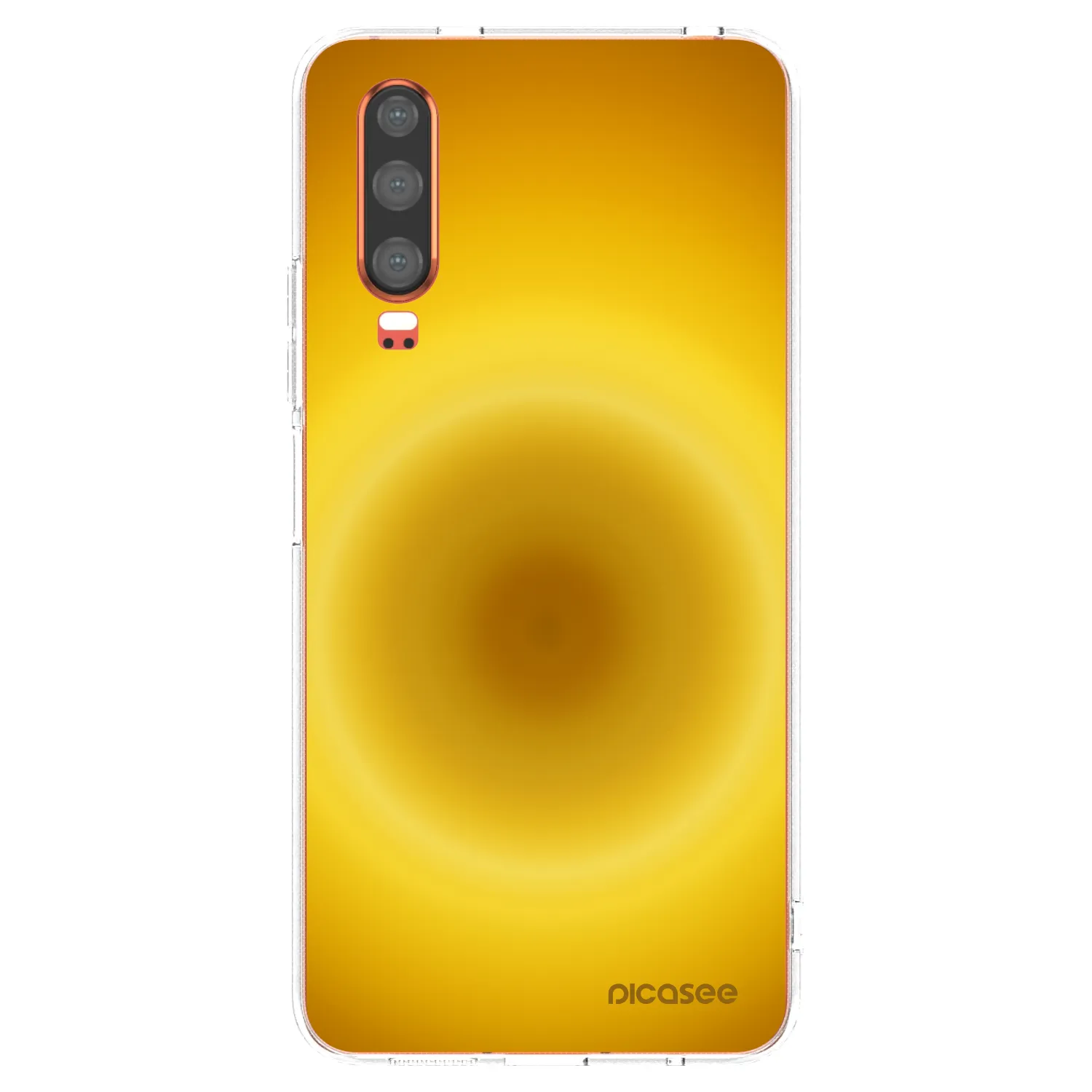Picasee Huawei P30 Hülle - Transparentes Silikon - Solar Pulse