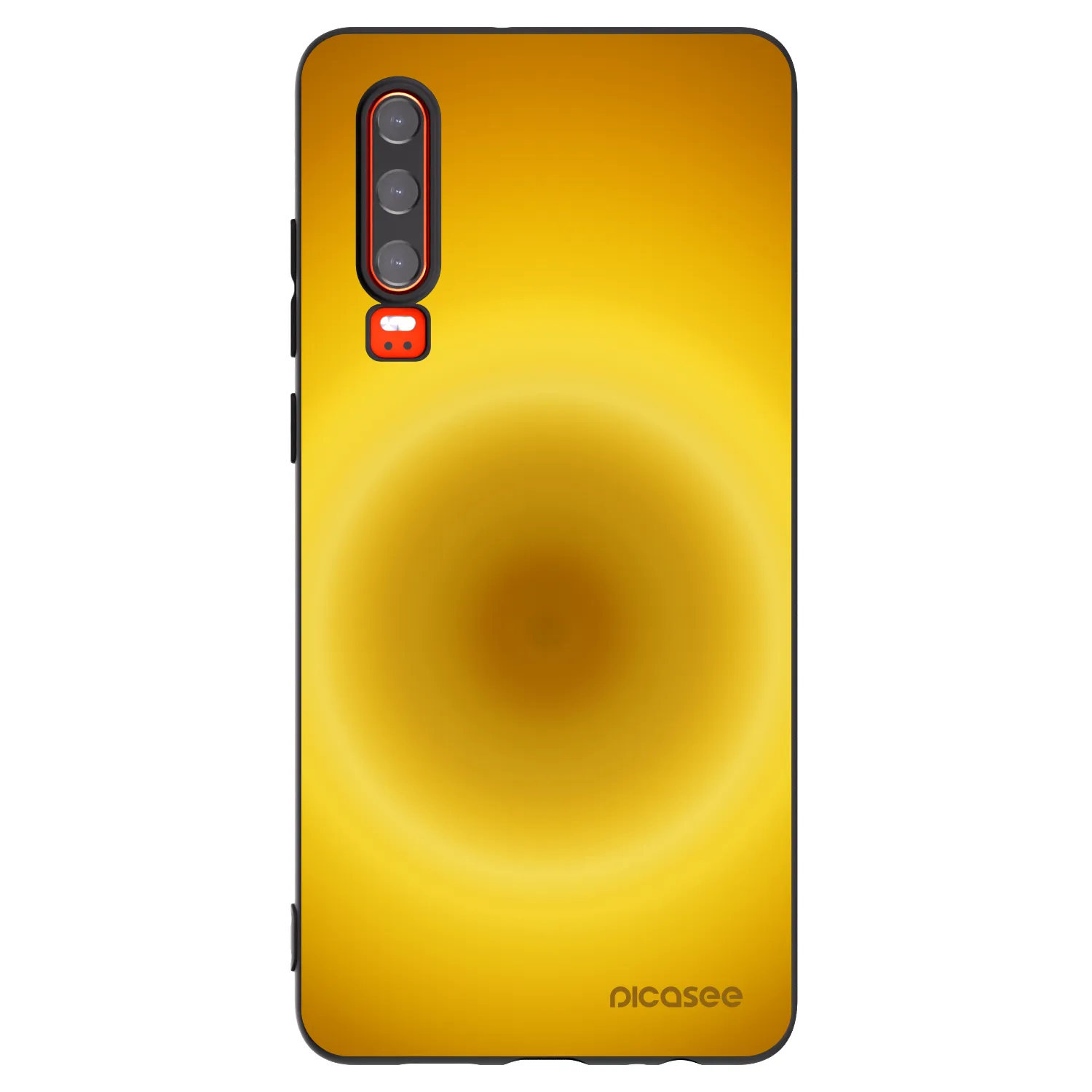 Picasee Huawei P30 Hülle - Schwarzes Silikon - Solar Pulse