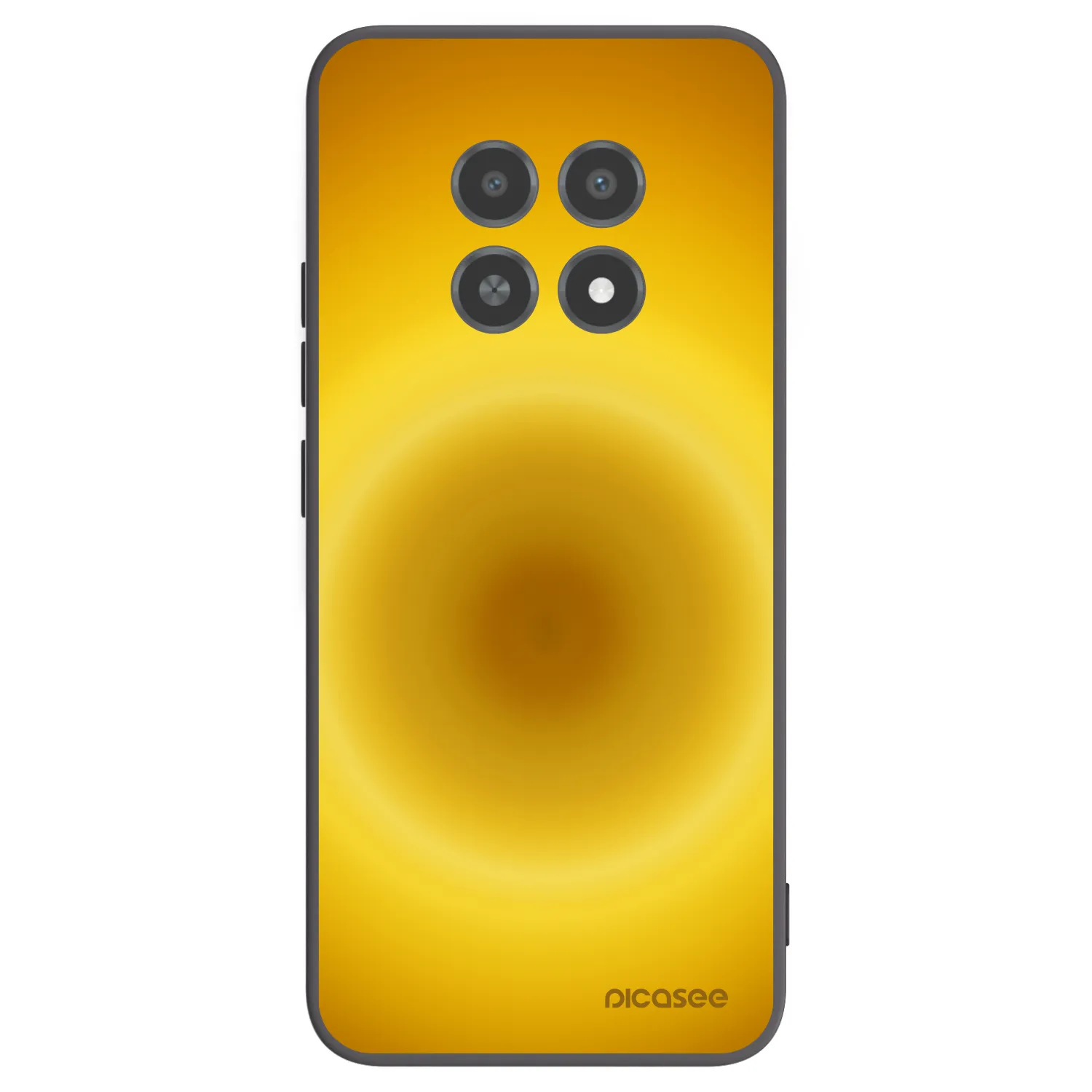 Picasee Realme 12X Hülle - Schwarzes Silikon - Solar Pulse