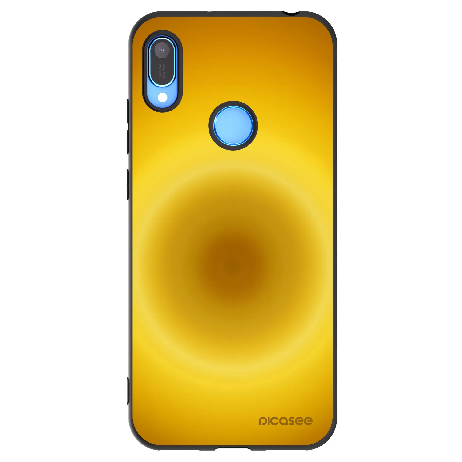 Picasee Huawei Y6 2019 Hülle - Schwarzes Silikon - Solar Pulse
