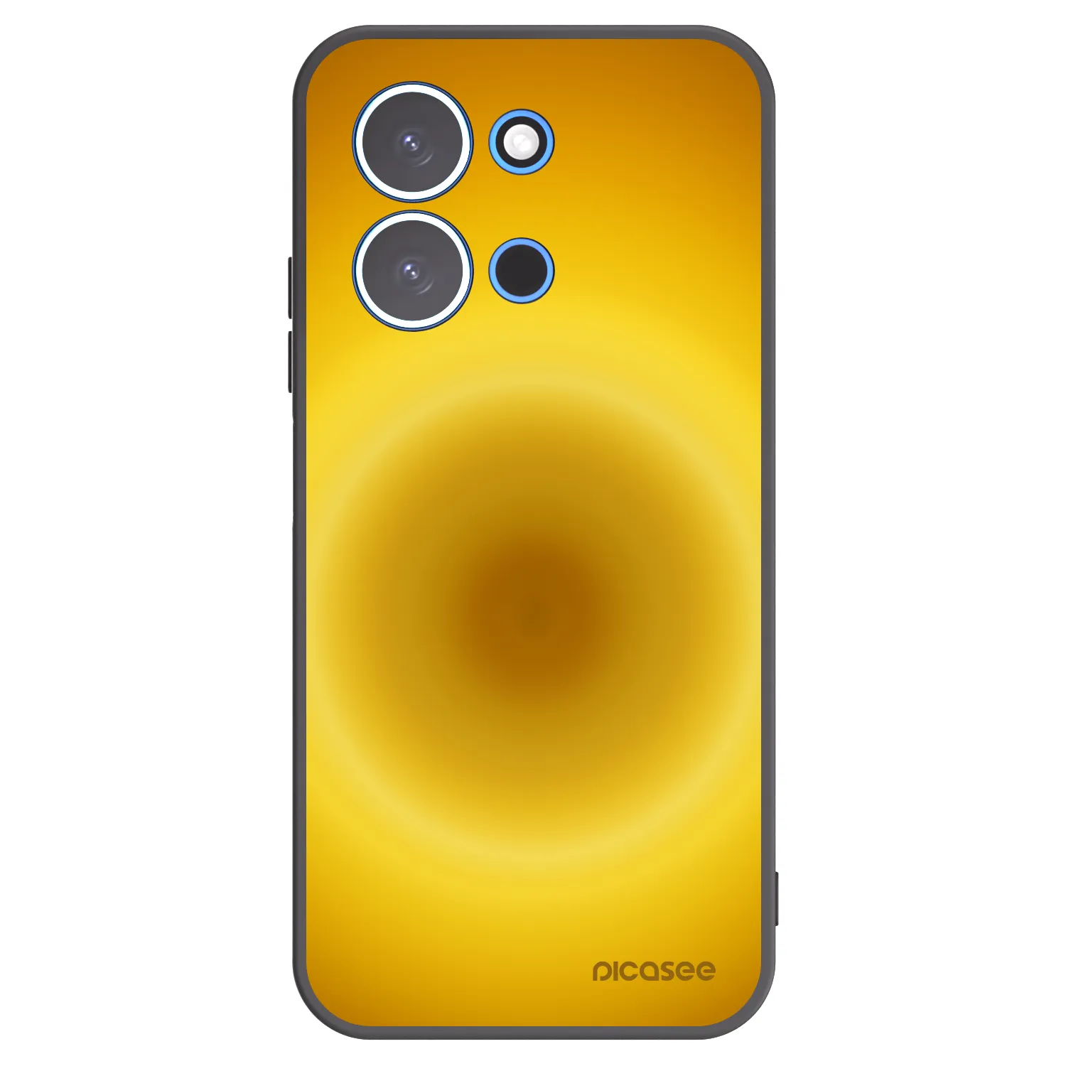 Picasee Xiaomi Redmi 15C 4G Hülle - Schwarzes Silikon - Solar Pulse