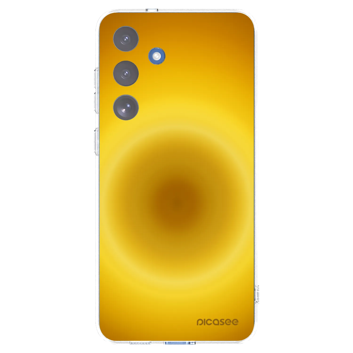 Picasee Samsung Galaxy S25 FE 5G Hülle - Transparentes Silikon - Solar Pulse