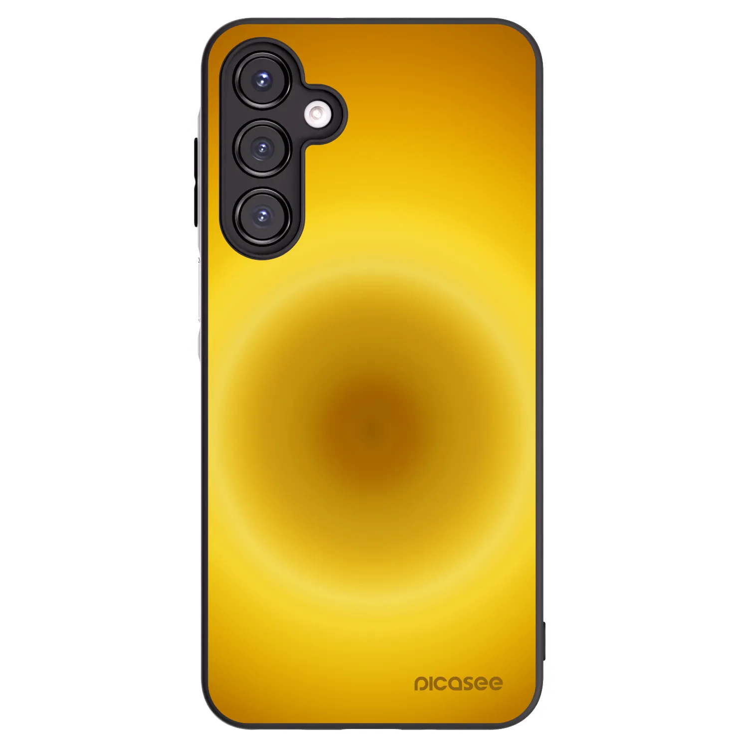 Picasee Samsung Galaxy A16 4G Hülle - Schwarzes Silikon - Solar Pulse