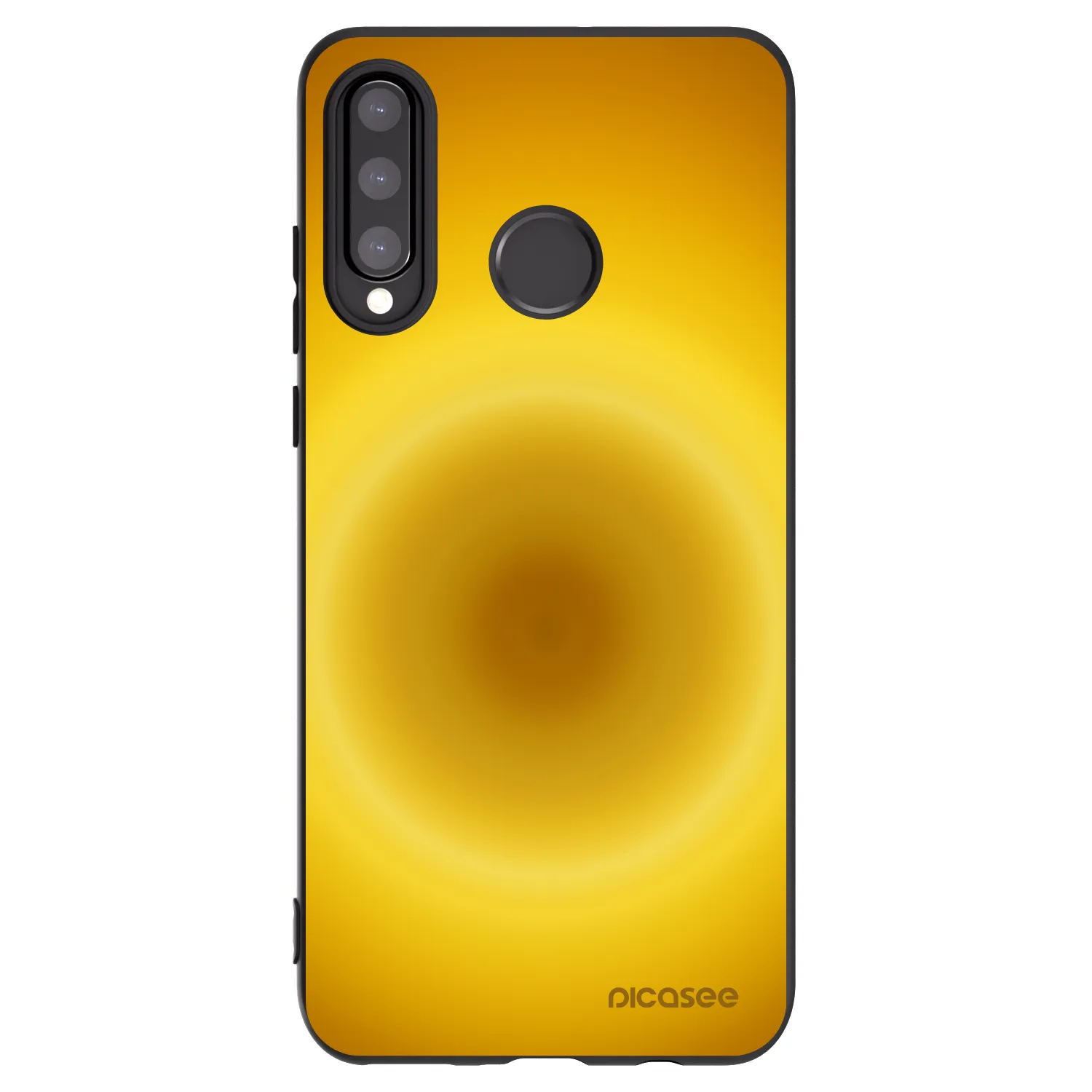 Picasee Huawei P30 Lite Hülle - Schwarzes Silikon - Solar Pulse