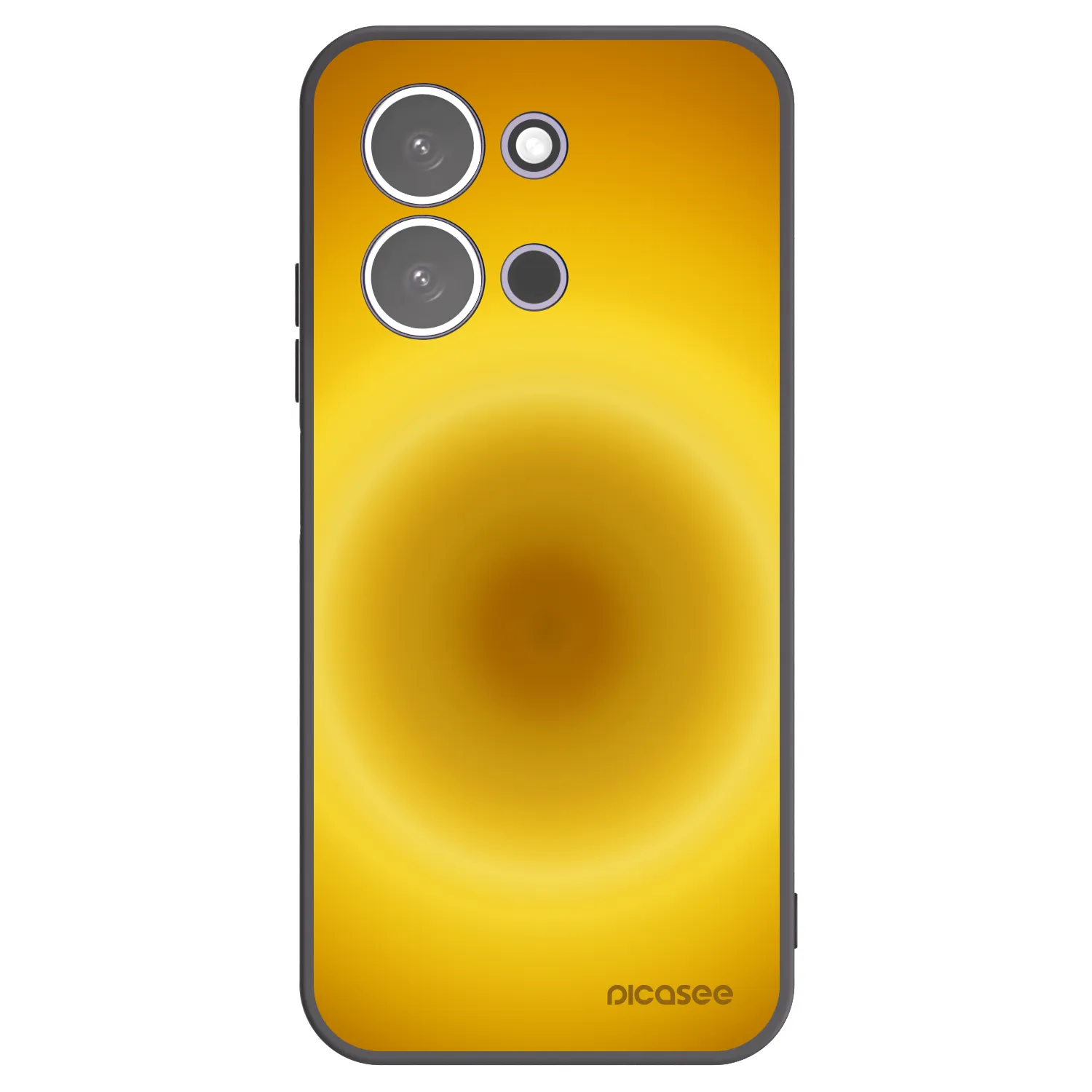 Picasee Xiaomi Redmi 15C 5G Hülle - Schwarzes Silikon - Solar Pulse