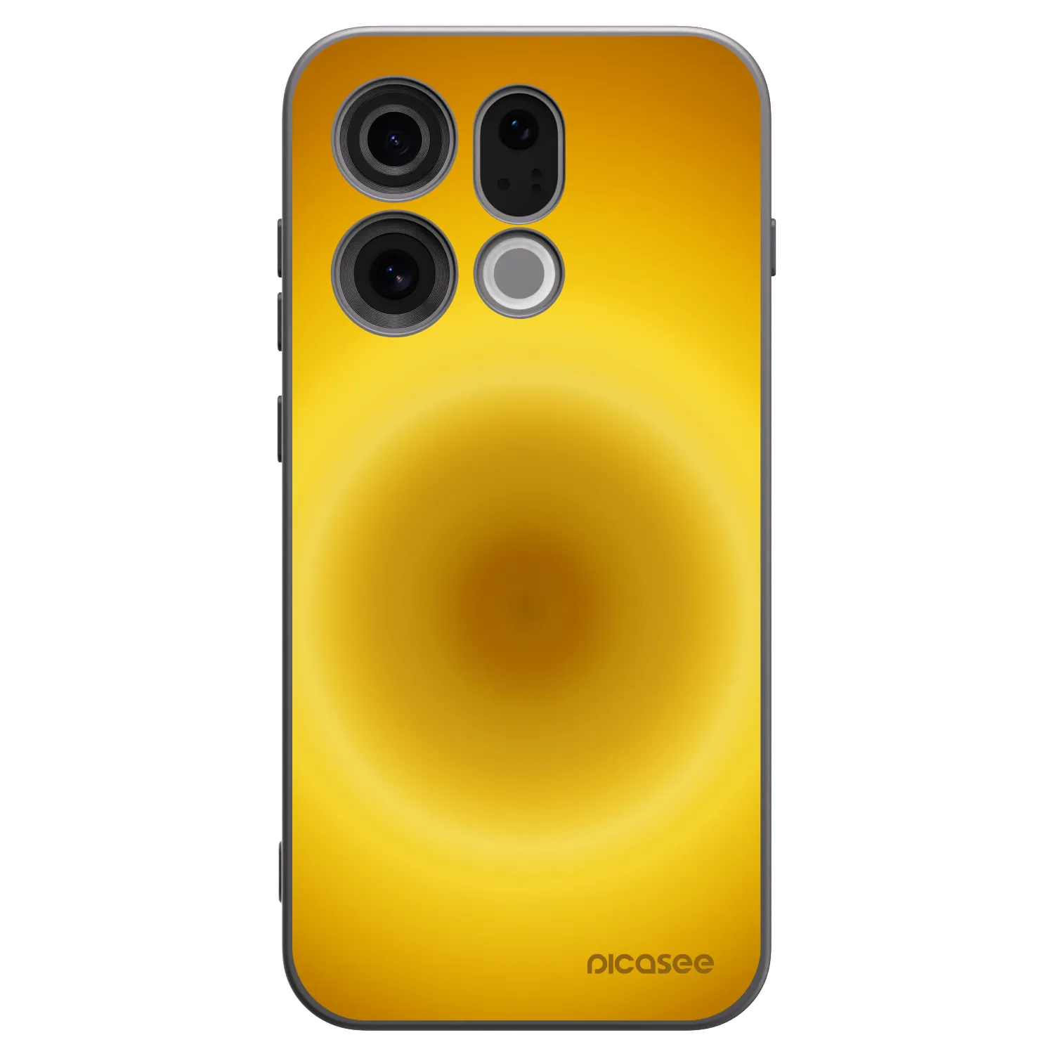 Picasee OPPO Find X9 Hülle - Schwarzes Silikon - Solar Pulse
