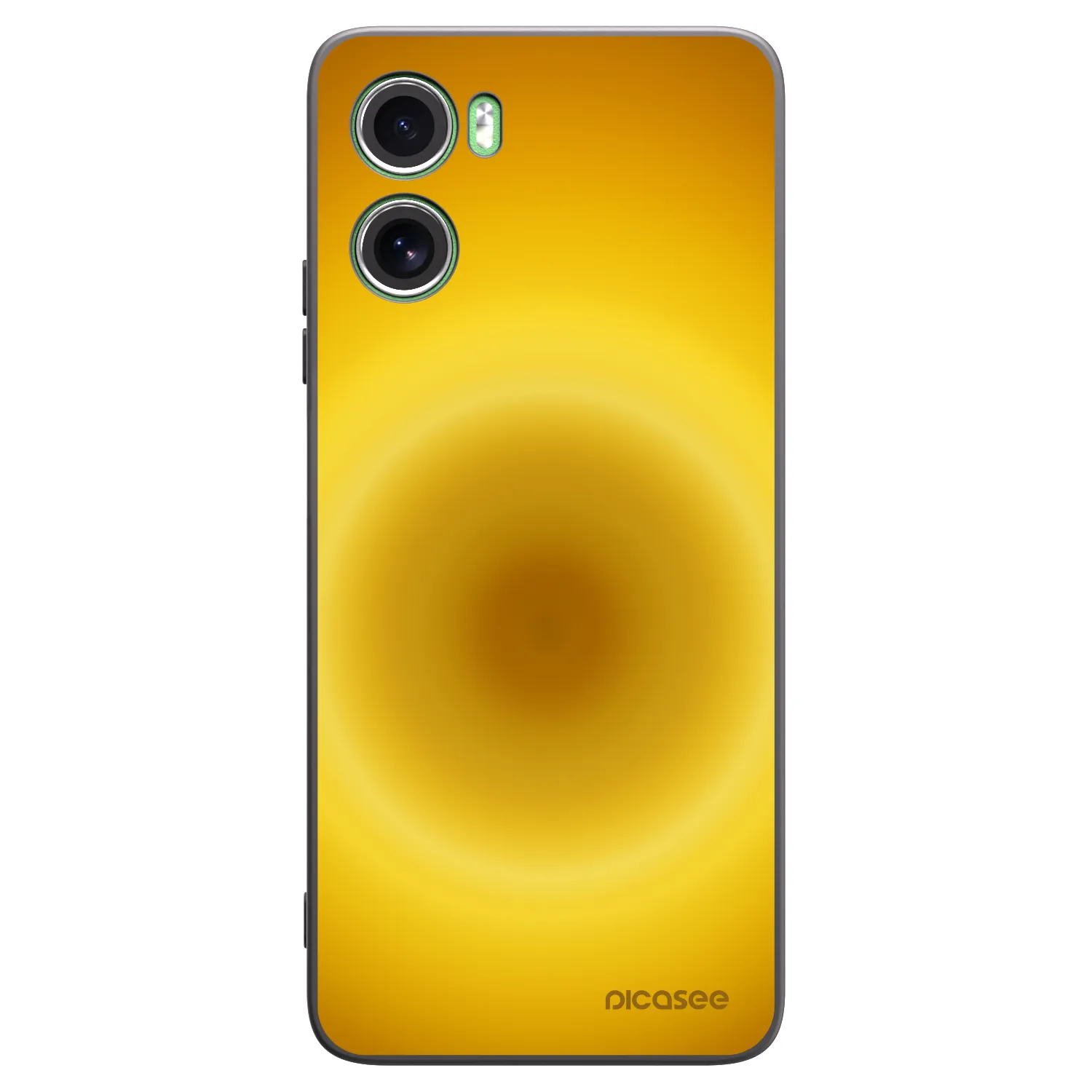 Picasee Motorola Moto G06 Hülle - Schwarzes Silikon - Solar Pulse