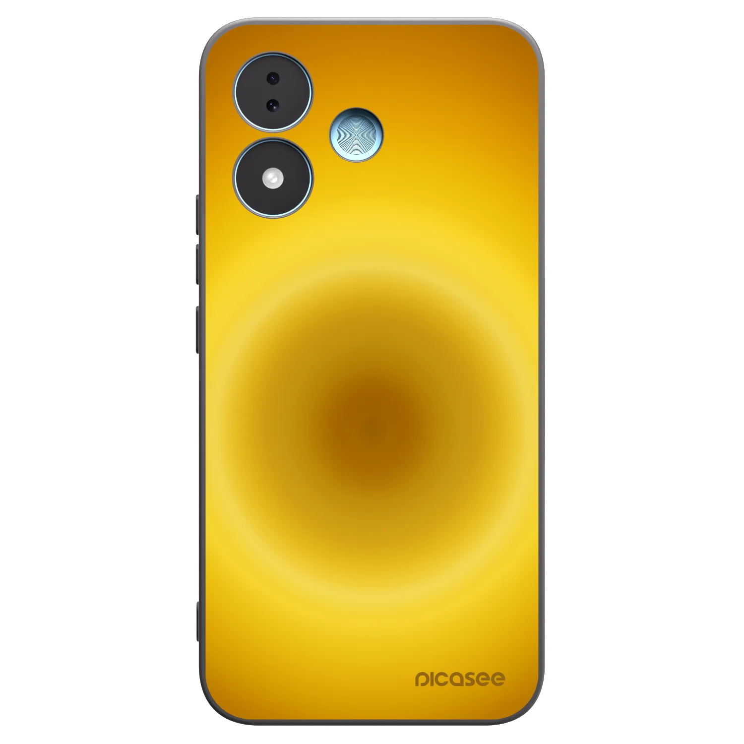 Picasee Xiaomi Redmi Note 17 5G Hülle - Schwarzes Silikon - Solar Pulse